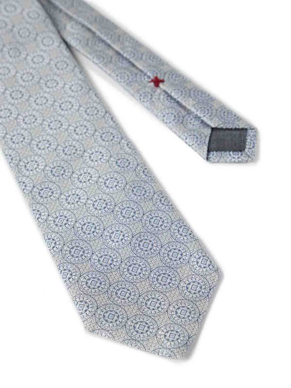 Brunello Cucinelli o1la1rc1a0425 Size: OS/Tie in Grey Size ONE SIZE - 2 Thumbnail