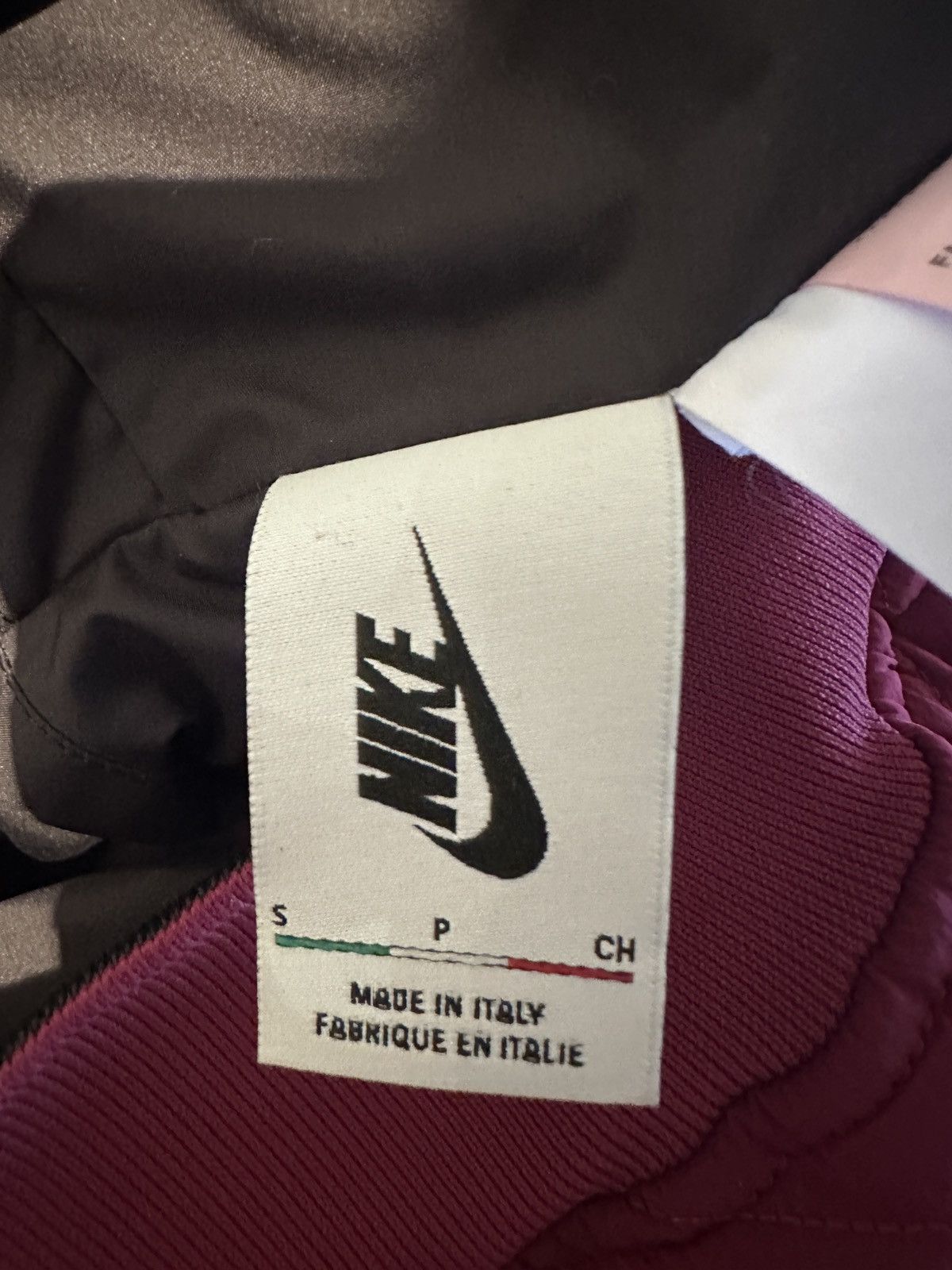 Nike Nike NSW Made in Italy Reversible Bomber Jacket Size US S / EU 44-46 / 1 - 8 Thumbnail