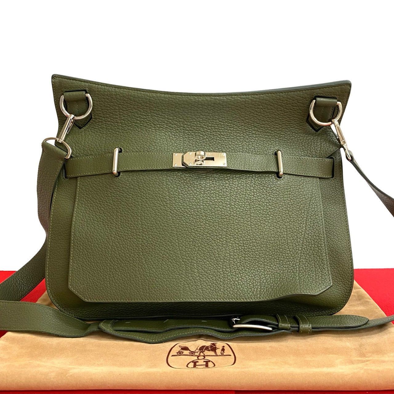 Hermes Hermes Shoulder Bag Green Size ONE SIZE - 1 Thumbnail