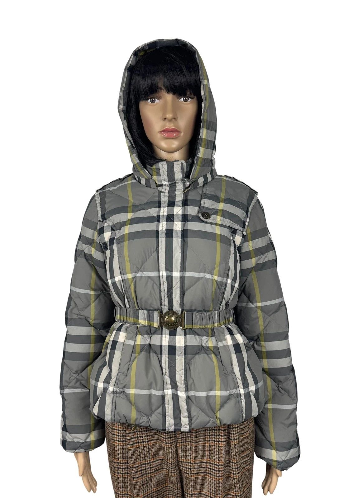 Burberry Burberry Down Puffer Jacket Checkered Hooded size 14Y S Size S / US 4 / IT 40 - 6 Thumbnail