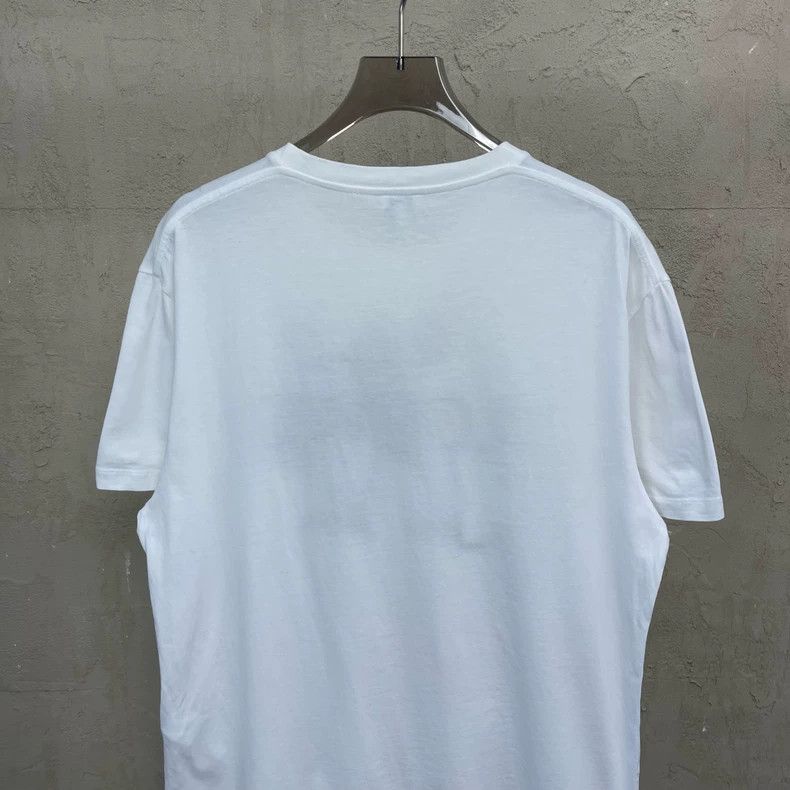 Loewe LOEWE White balloon flower embroidered logo short sleeve T Size XS / US 0-2 / IT 36-38 - 5 Thumbnail