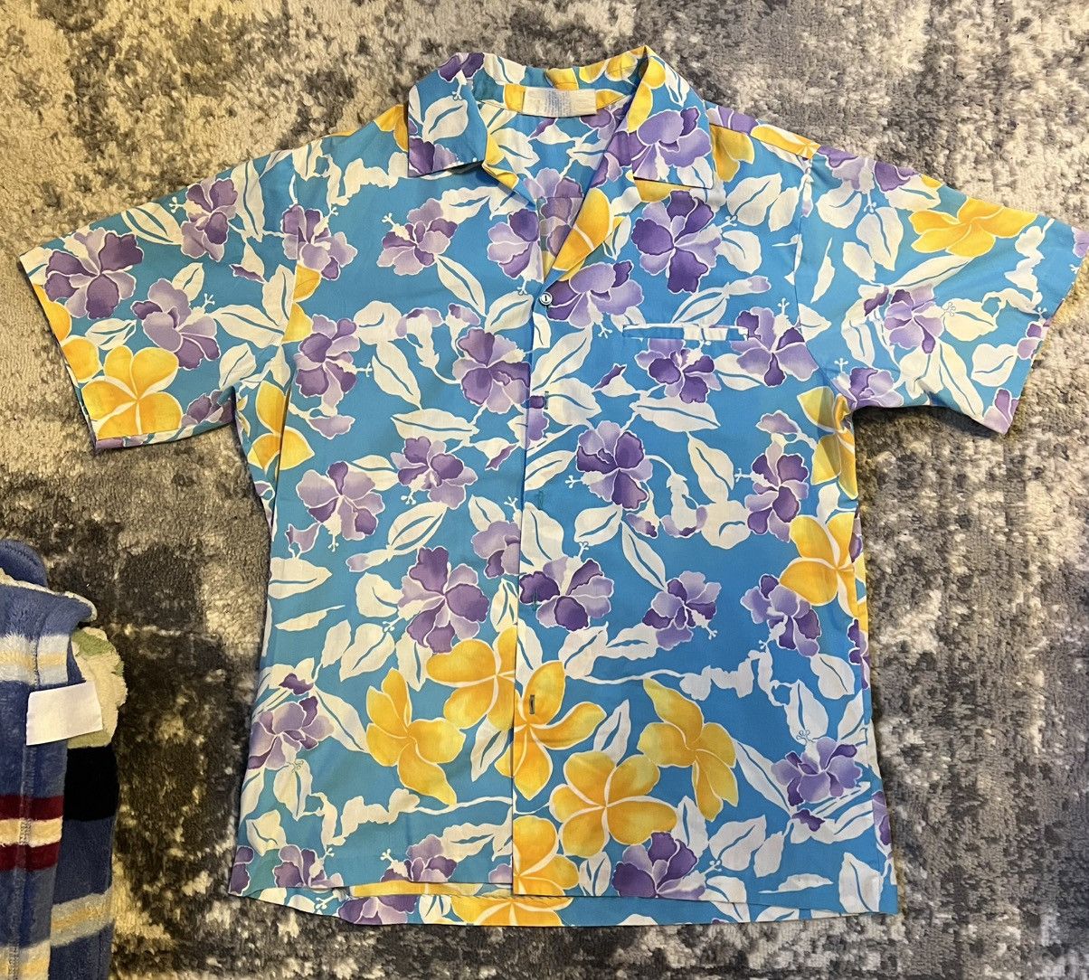 Vintage Made in Hawaii - Vintage Hawaiian floral shirt - XL Size US XL / EU 56 / 4 - 1 Thumbnail