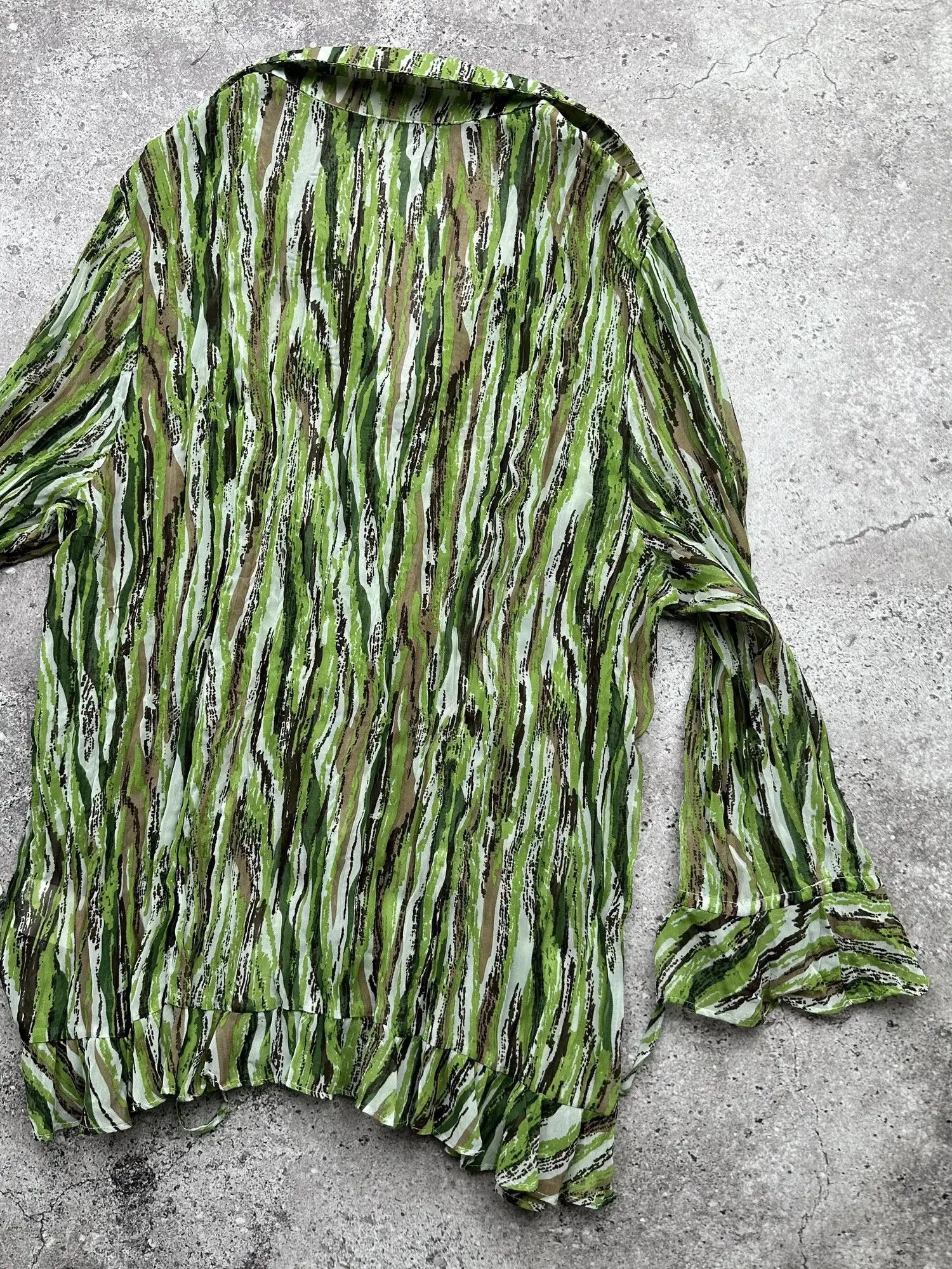 Vintage Vintage Blouse C358(V291) Size L / US 10 / IT 46 - 7 Thumbnail
