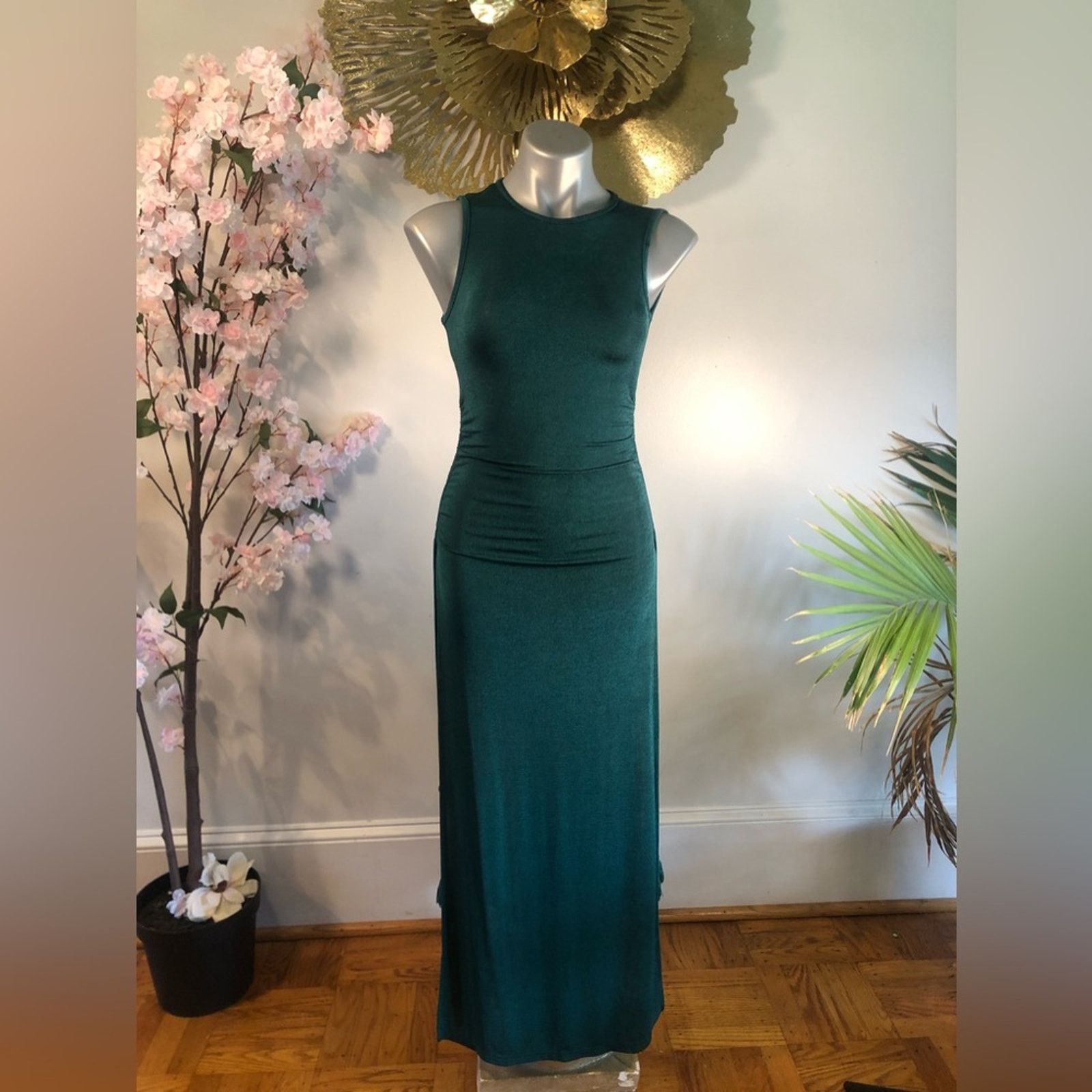 Other Maxi dress slinky with hi side cinch slit Size S / US 4 / IT 40 - 4 Thumbnail