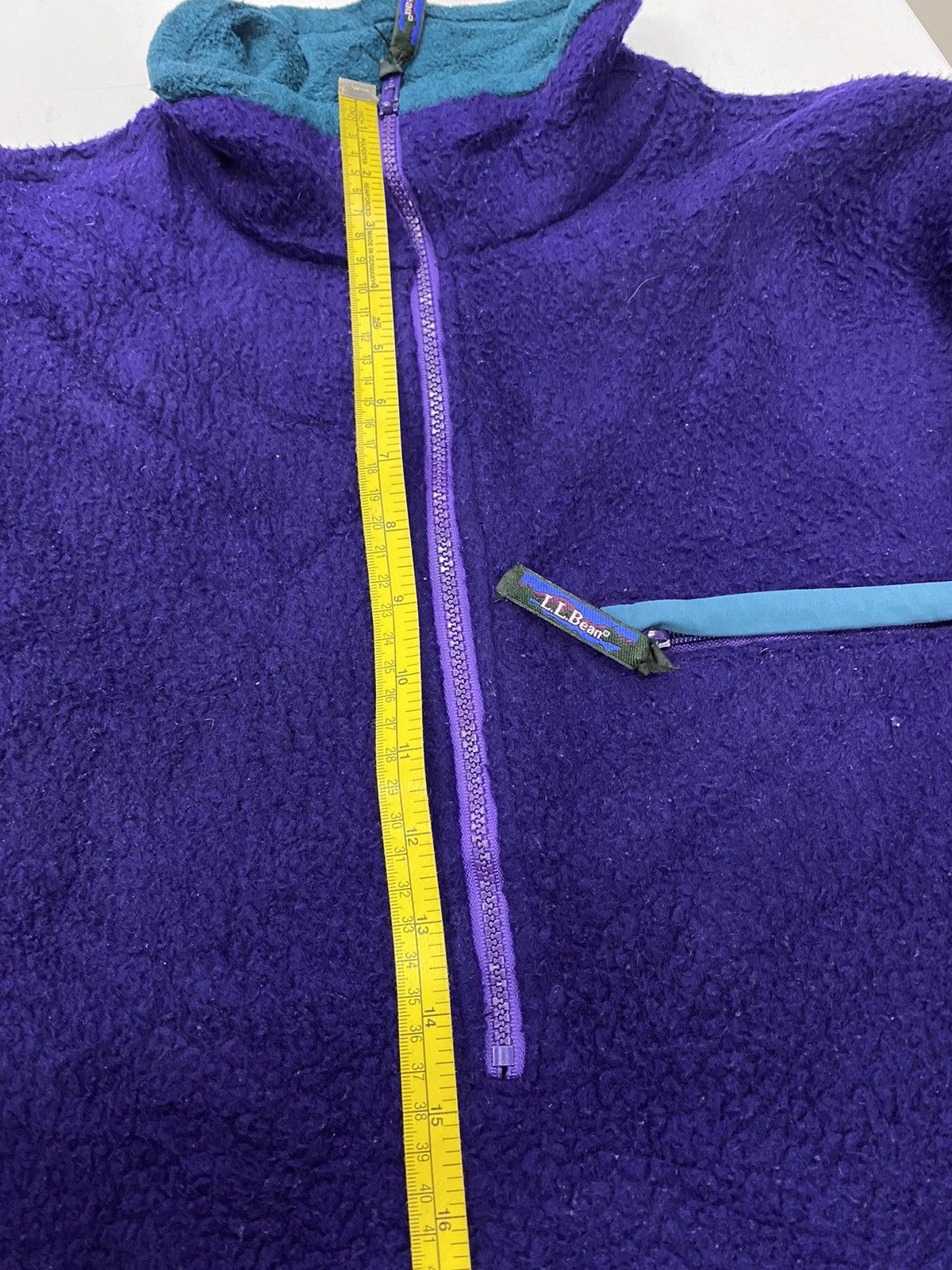 L.L. Bean Vtg LL Bean’s Halfzip Sherpa Fleece Jacket (M) Size M / US 6-8 / IT 42-44 - 14 Thumbnail