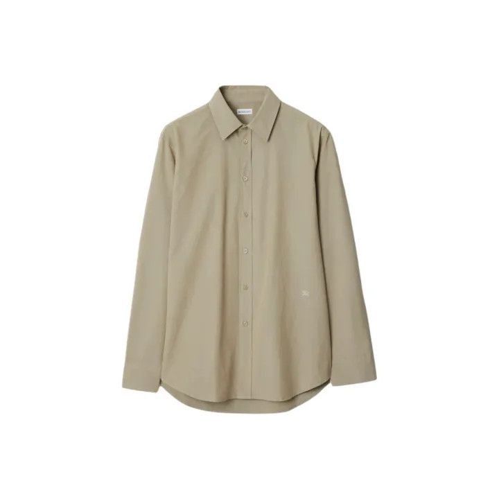 Burberry Burberry Burberry Classic Khaki Long Sleeve Shirt-2507 Size US L / EU 52-54 / 3 - 1 Thumbnail