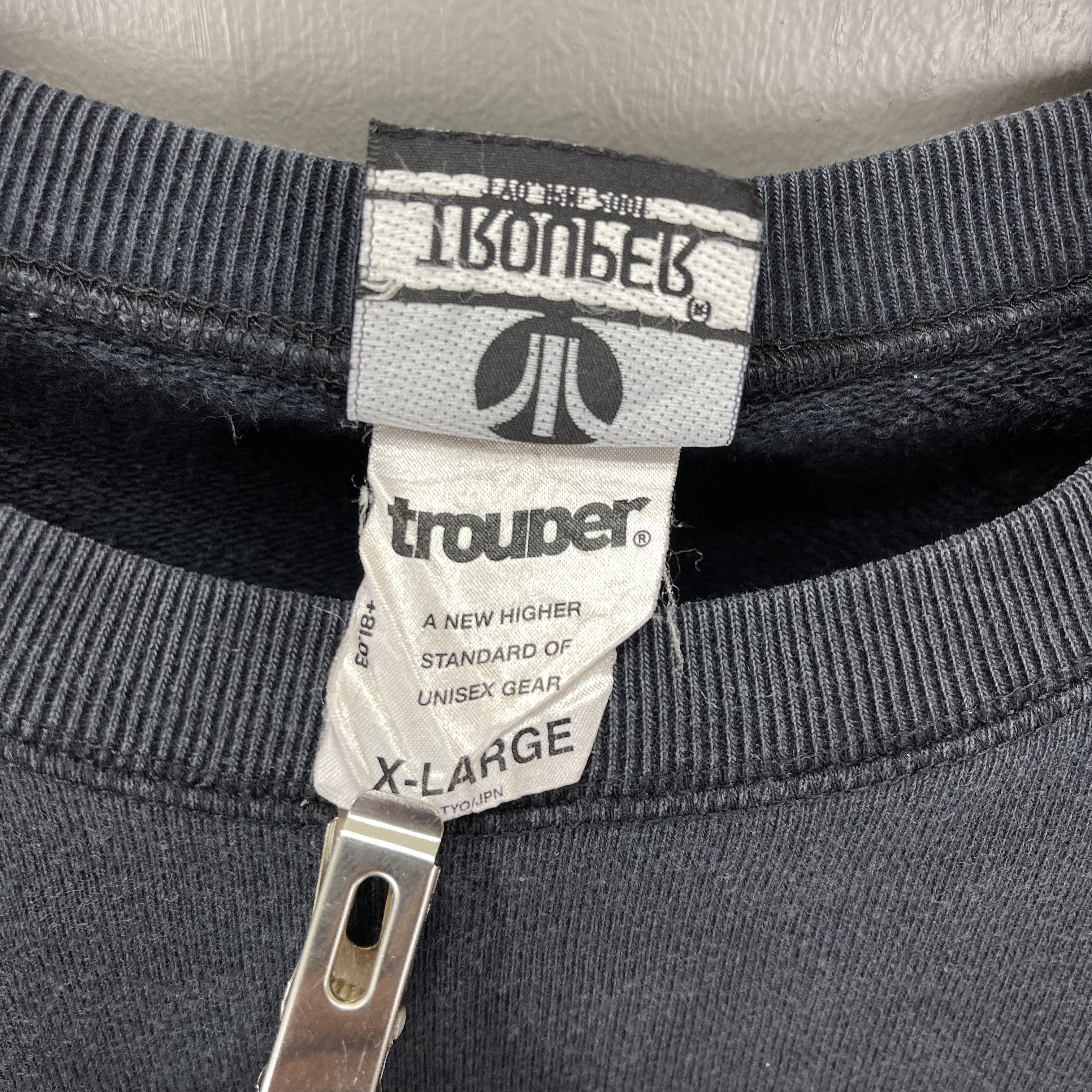 Japanese Brand TROUPER Made In Japan Crew Neck Sweatshirt #1257/AR Size US L / EU 52-54 / 3 - 9 Thumbnail