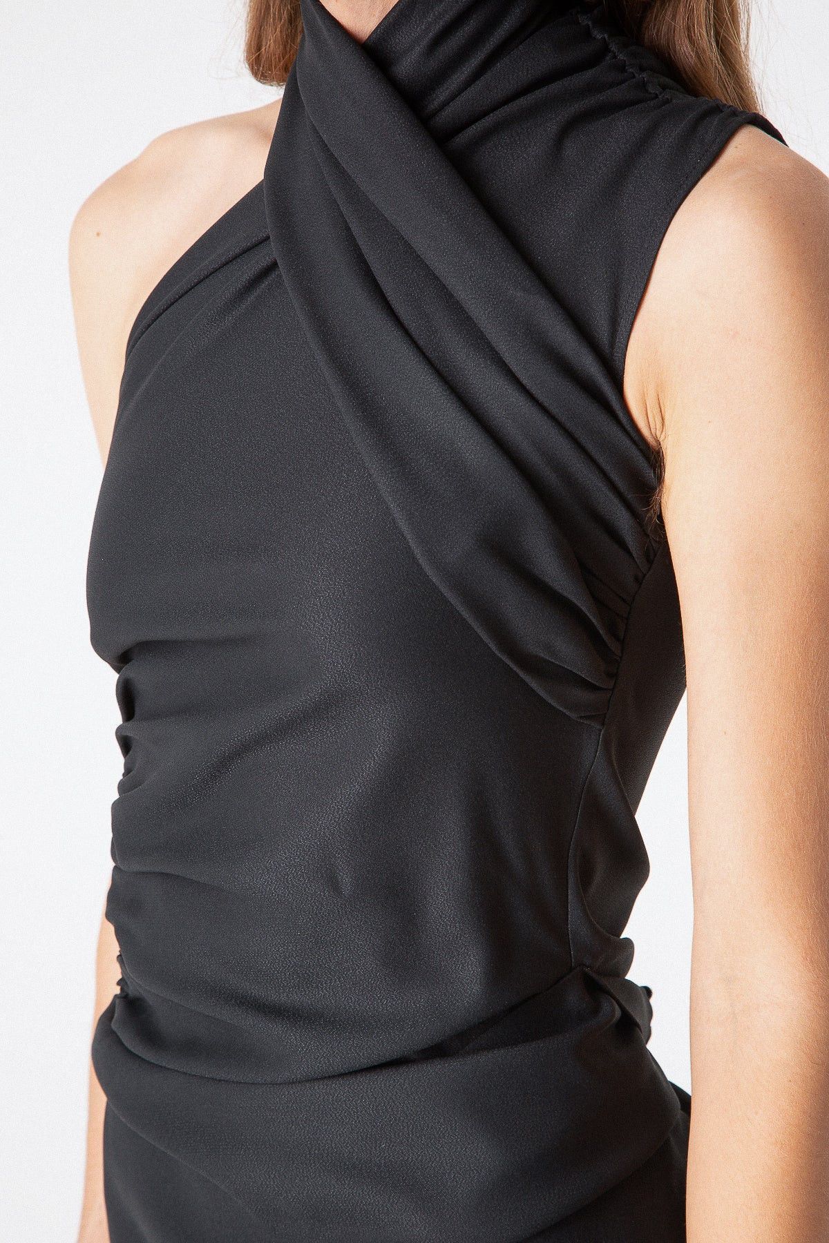 Other $985 NWT SUPRIYA LELE DRAPED MINI DRESS Size S / US 4 / IT 40 - 4 Thumbnail