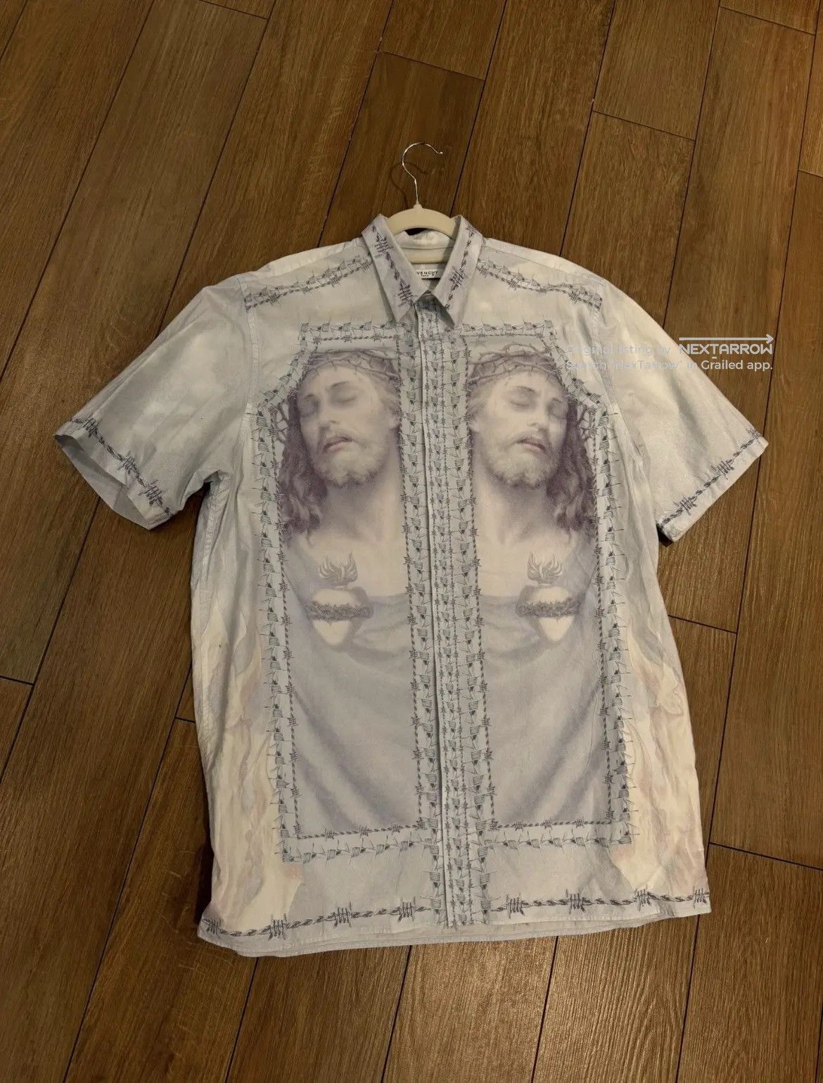 Givenchy × Kanye West Givenchy Jesus Is Lord Print T-Shirt F/W