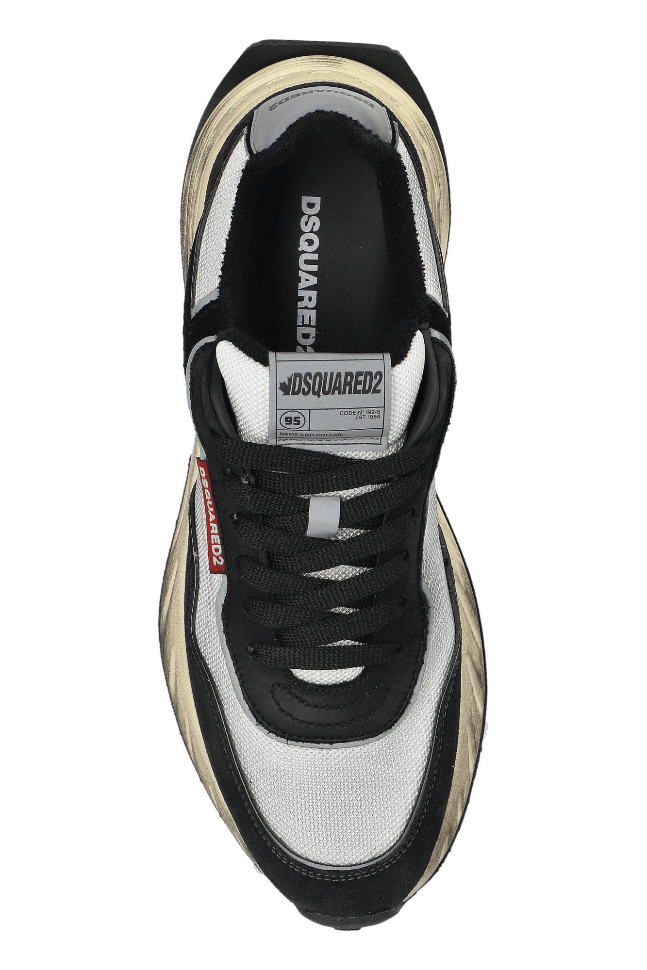 Dsquared2 o1s22i1n0325 Sprinter Low-Top Sneakers in Multicolor Size US 8 / EU 41 - 6 Thumbnail