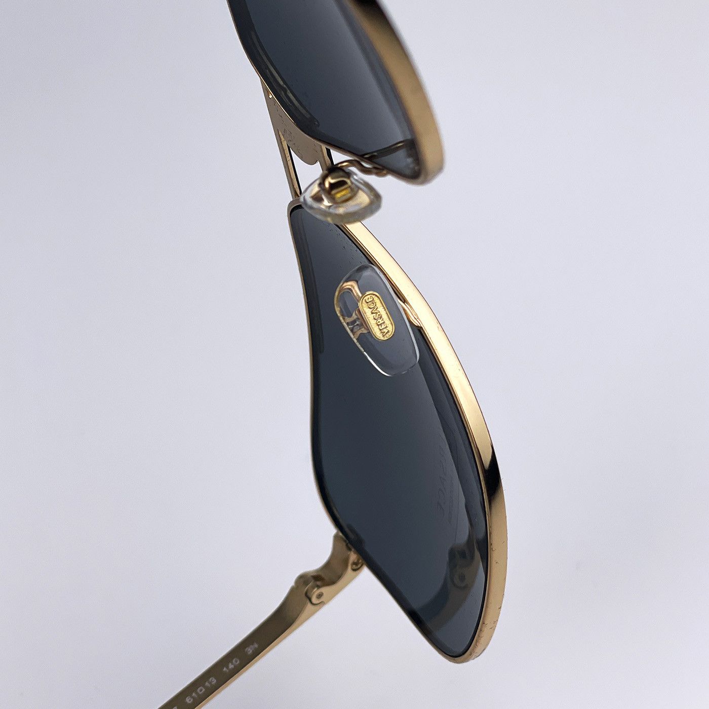 Versace NEW Versace VE2238 143687 Rectangle Metal Unisex Sunglasses Size ONE SIZE - 8 Thumbnail