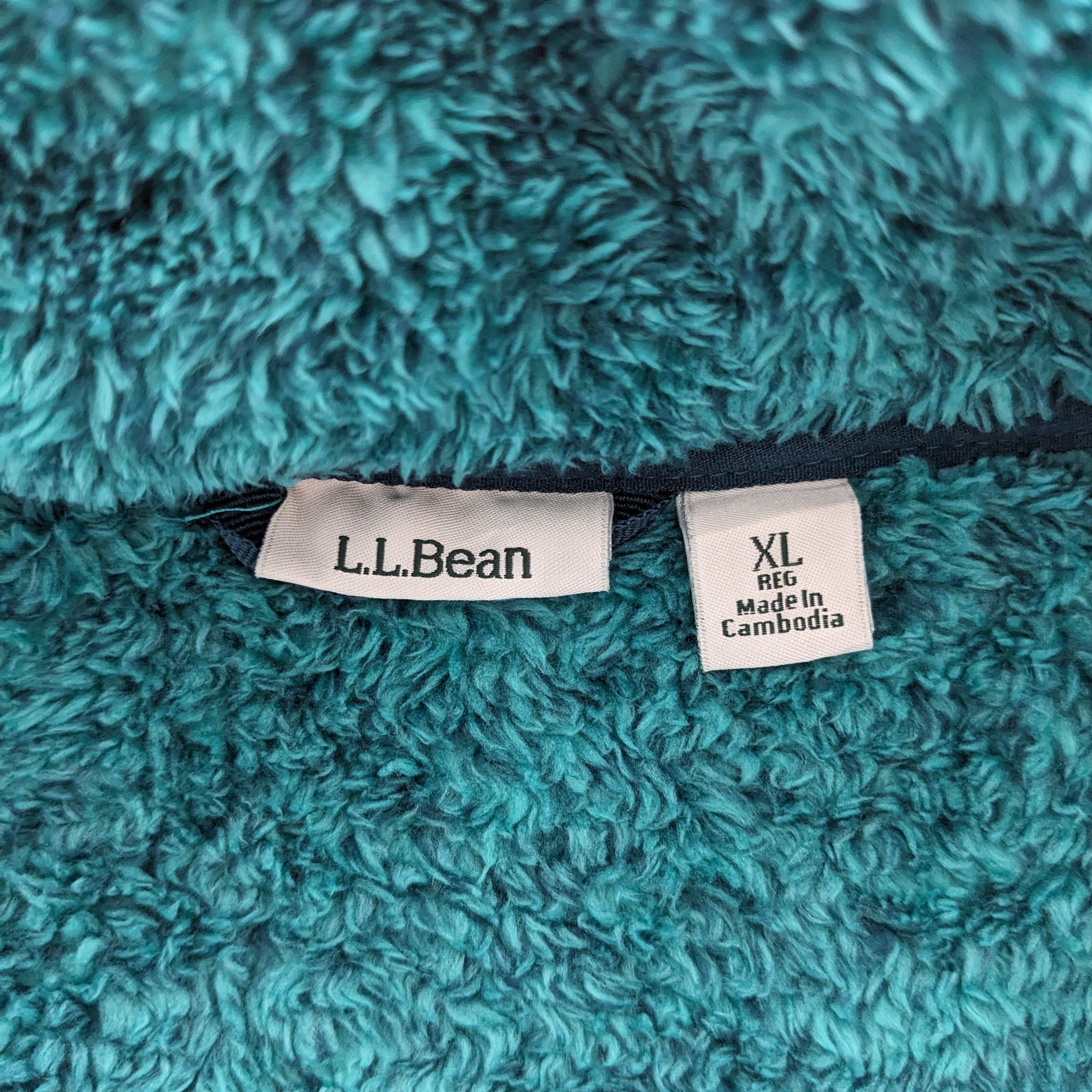 Vintage Vintage L.L. BEAN Outdoor Style Fleece Jacket Size US L / EU 52-54 / 3 - 6 Thumbnail