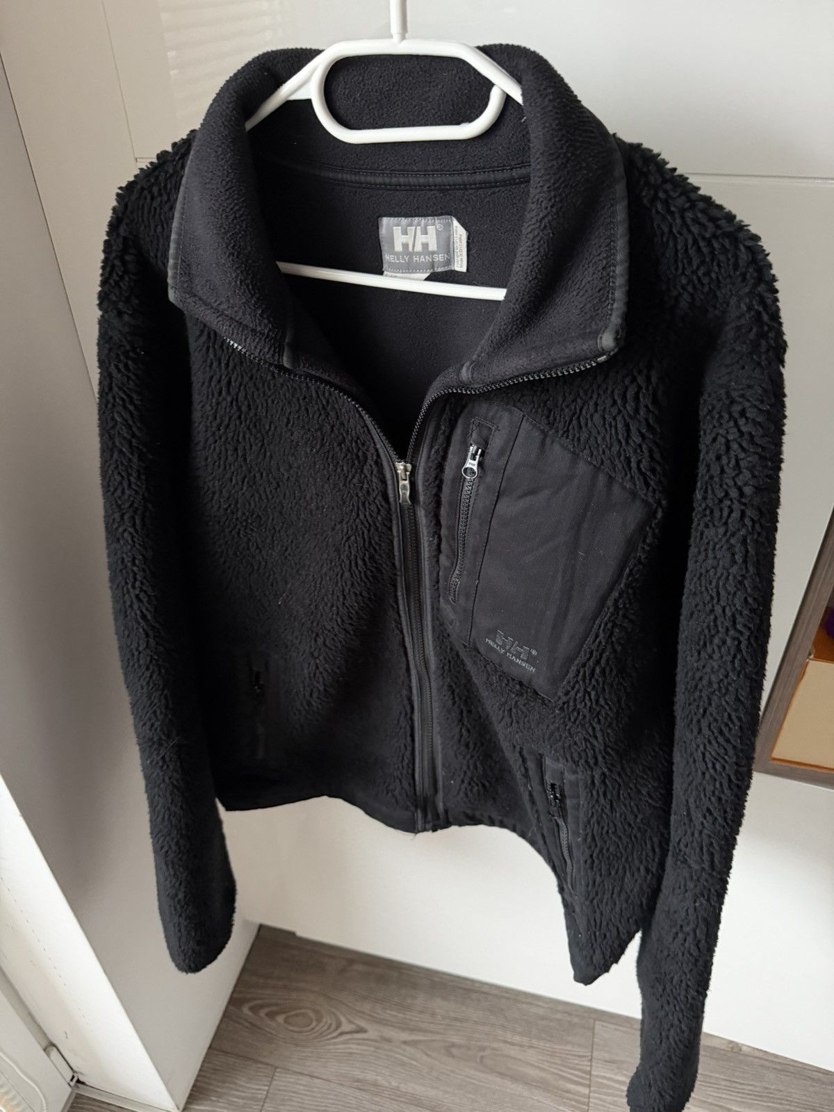 Helly Hansen Helly Hansen Black Teddy Fleece Vintage Zip Jacket Size US L / EU 52-54 / 3 - 3 Thumbnail