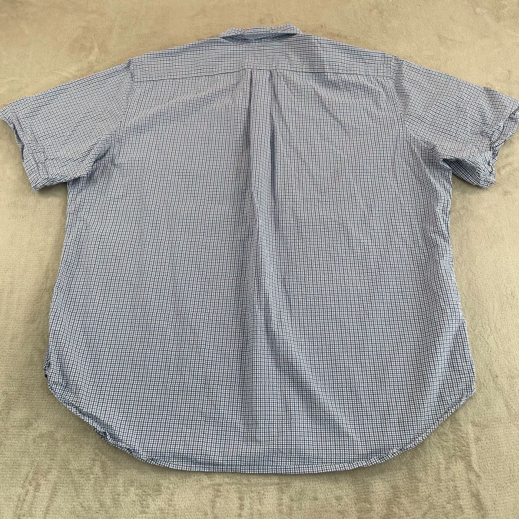 Polo Ralph Lauren Polo Ralph Lauren Oxford Shirt Men 2XLT Tall Plaid Short Sleeve Polo Ralph Lauren oxford shirt Men 2XLT Tall Blue Plaid Short Sleeve Pony Preppy Size US XXL / EU 58 / 5 - 4 Thumbnail