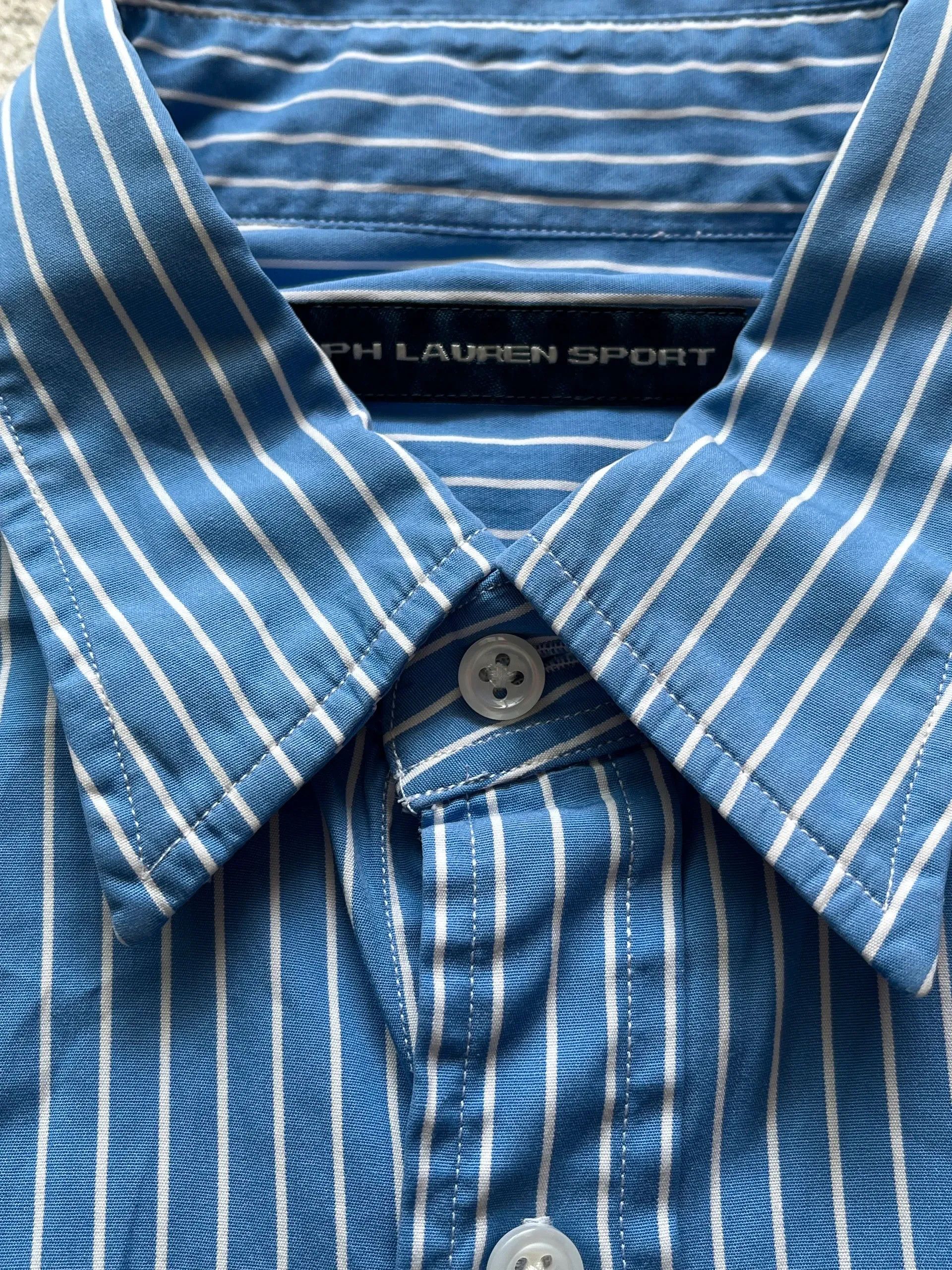 Polo Ralph Lauren Ralph Lauren Sport Small Pony Stripped Shirt Sz 10 / M Size M / US 6-8 / IT 42-44 - 3 Thumbnail
