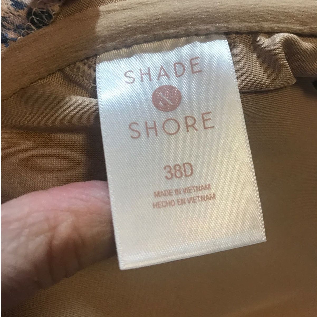 Other NWT Shade & Shore Snake Print Underwire Bikini Top 38D Size ONE SIZE - 3 Thumbnail
