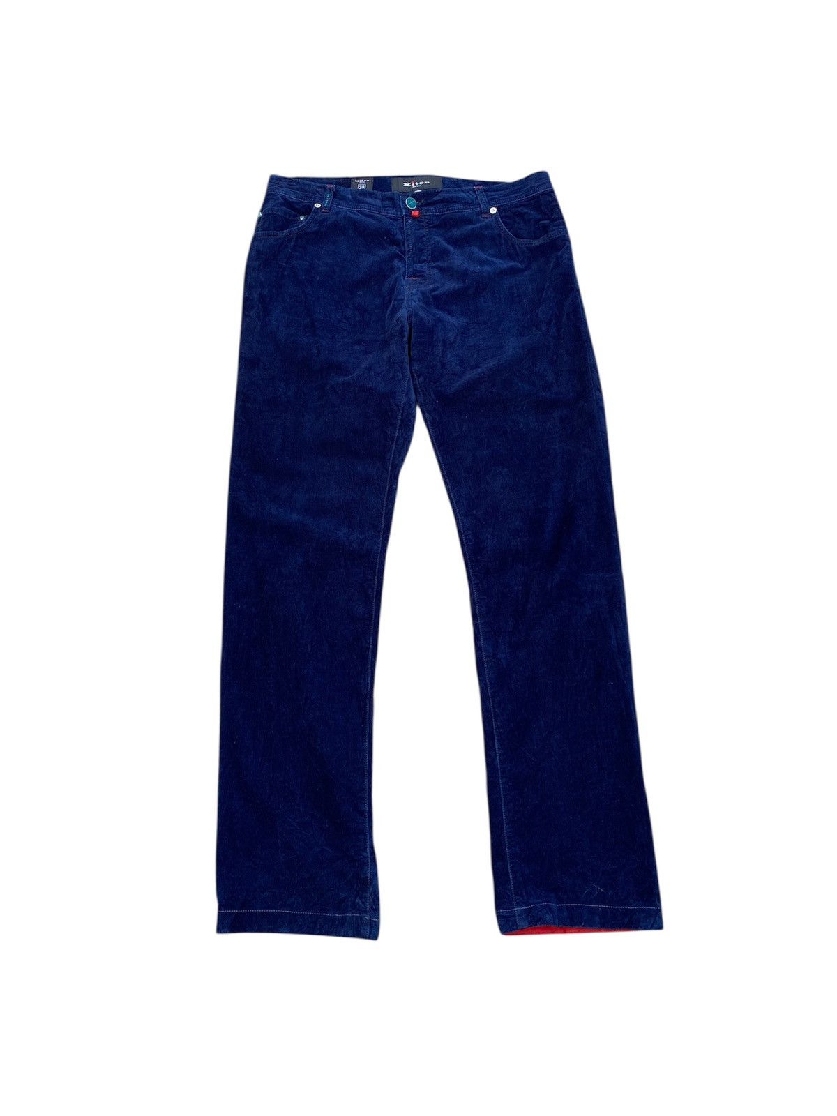 Kiton Kiton Napoli Italy Velvet Corduroy Pant Size US 33 - 1 Thumbnail