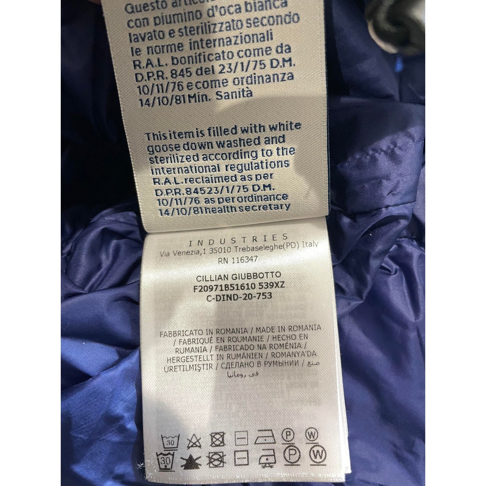 Moncler Moncler Cillia Giubotto Blue Jacket Size US S / EU 44-46 / 1 - 6 Thumbnail