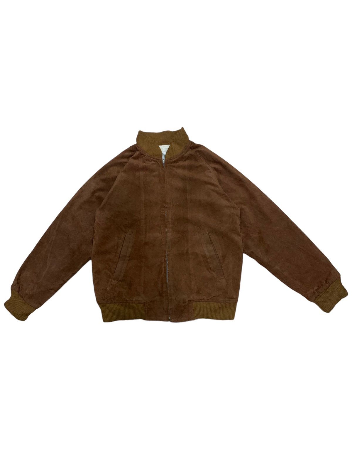 If Six Was Nine × Japanese Brand × Le Grande Bleu (L.G.B.) 🔥Offer Me🔥 Vintage Him Beat Style Suede Schott Jacket Size US M / EU 48-50 / 2 - 1 Thumbnail