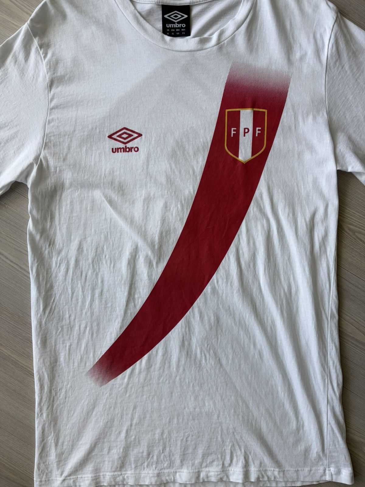 Umbro UMBRO SOCCER STYLE TEE Size US XL / EU 56 / 4 - 2 Thumbnail