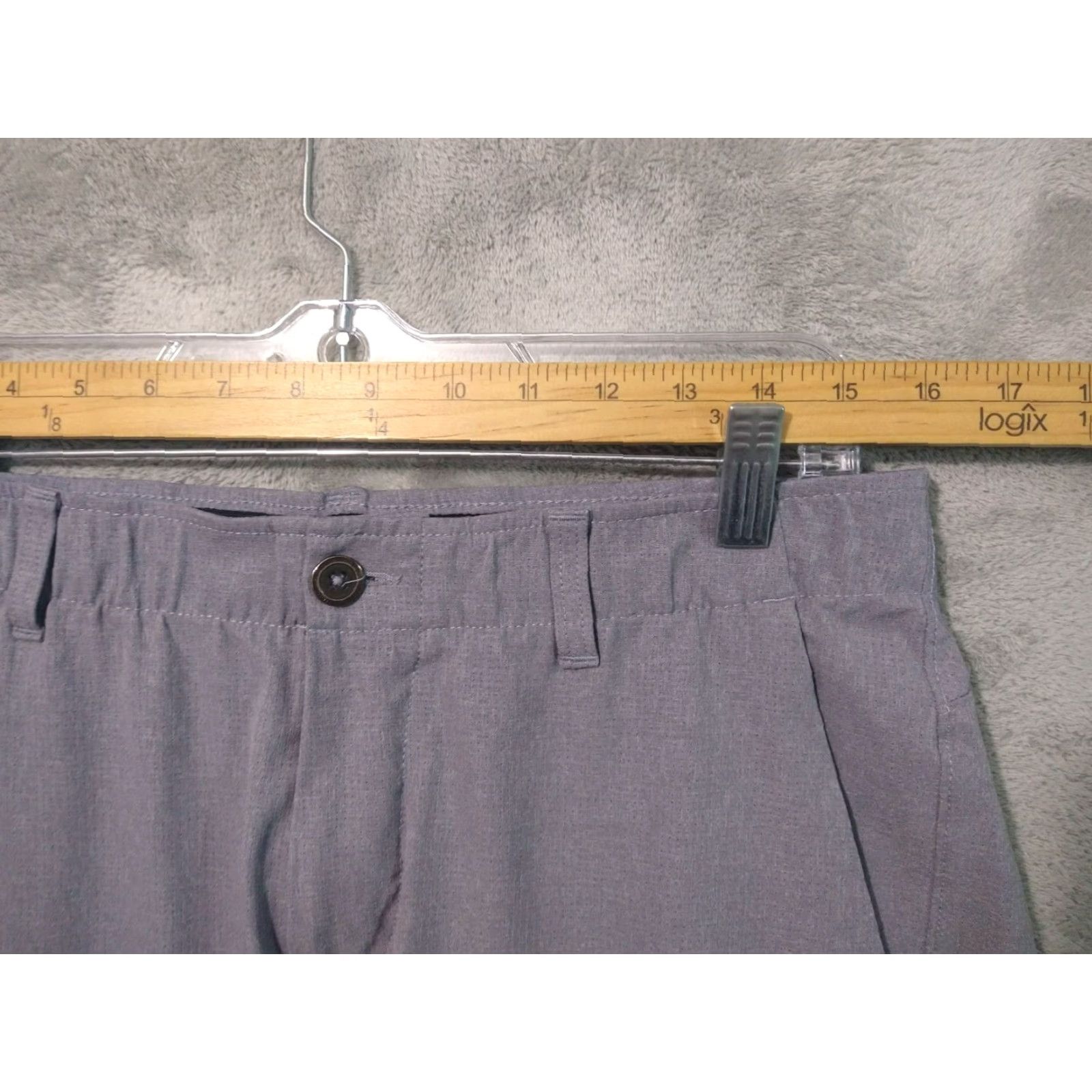 Under Armour Under Armour Pants Mens 34x34 Gray Flat Front Showdown Tapered Leg Stretch UA Size US 34 / EU 50 - 3 Thumbnail