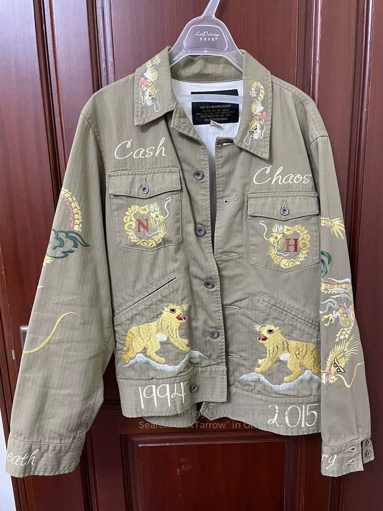 Neighborhood Neighborhood Jacket, Dragon and Tiger Embroidered Hakata J Size US M / EU 48-50 / 2 - 1 Thumbnail