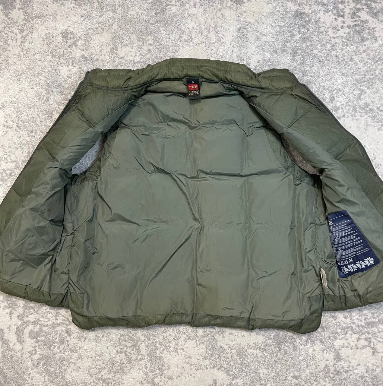 Diesel Vintage Diesel Y2K dark green Down Jacket Size US XL / EU 56 / 4 - 8 Thumbnail