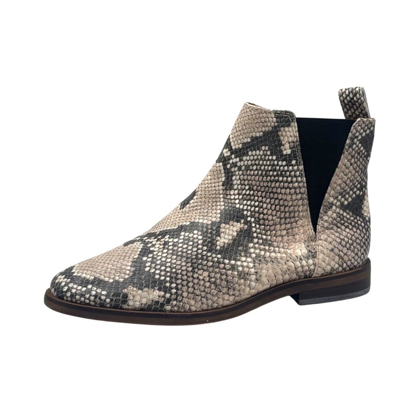 Lucky Brand Lucky Brand Haylia Snake Print Leather Chelsea boots, size 6 Size US 6.5 / IT 36.5 - 1 Thumbnail