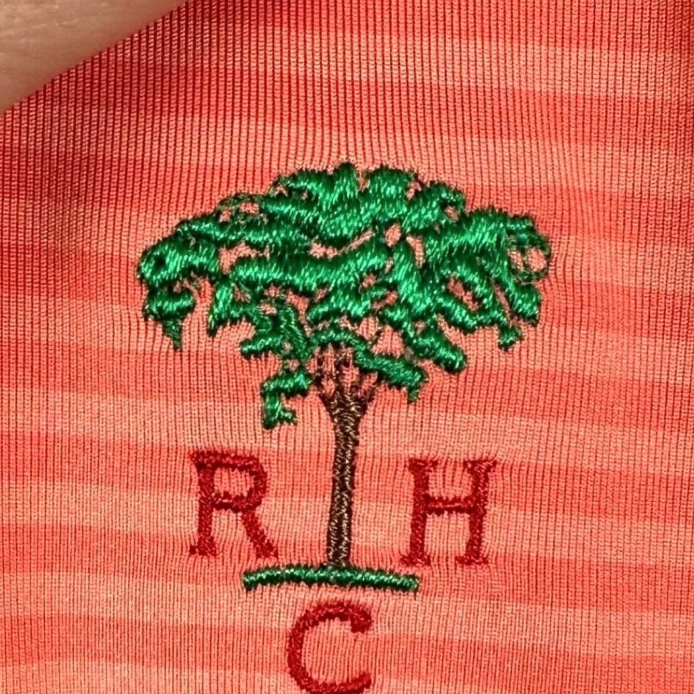 Footjoy FootJoy Polo Shirt Mens 2XL Orange Striped Short Sleeve Rugby Golf Shirt Size US XXL / EU 58 / 5 - 5 Thumbnail