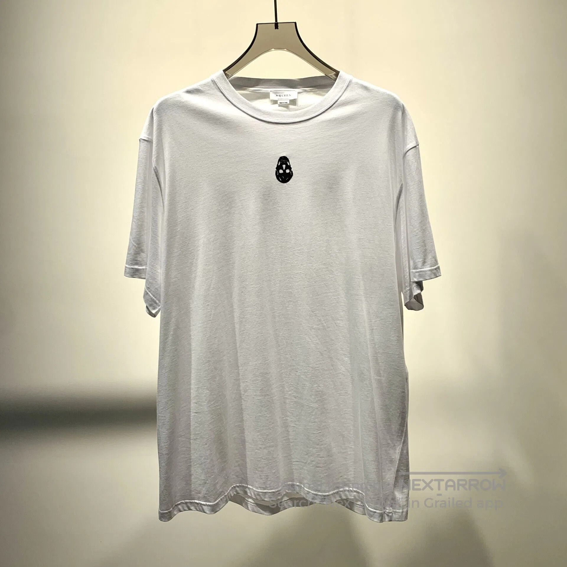 Alexander McQueen Skull Embroidered Short Sleeve.