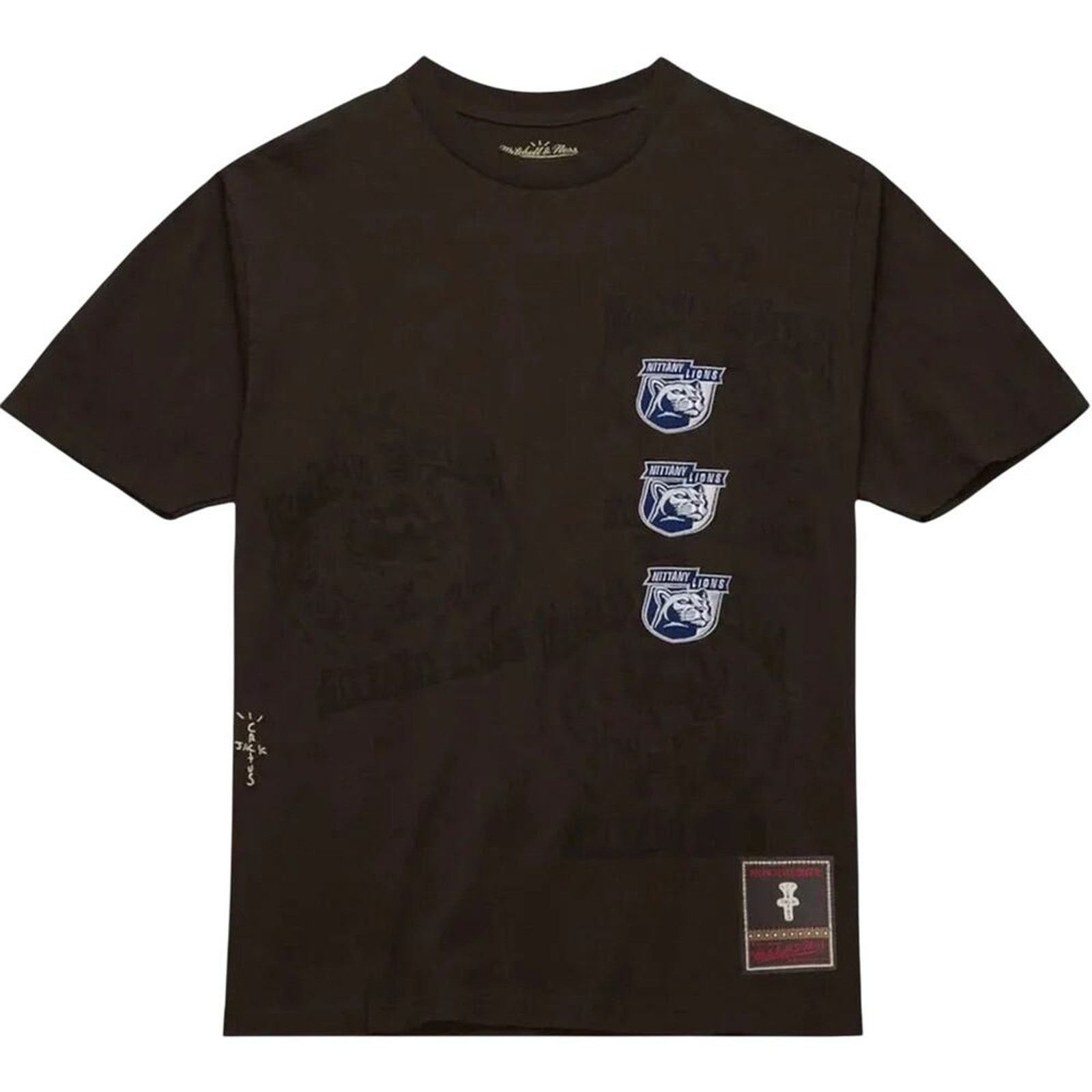 Mitchell & Ness Travis Scott x Mitchell Ness Penn State Nittany Lions Tee Size US XXL / EU 58 / 5 - 1 Thumbnail