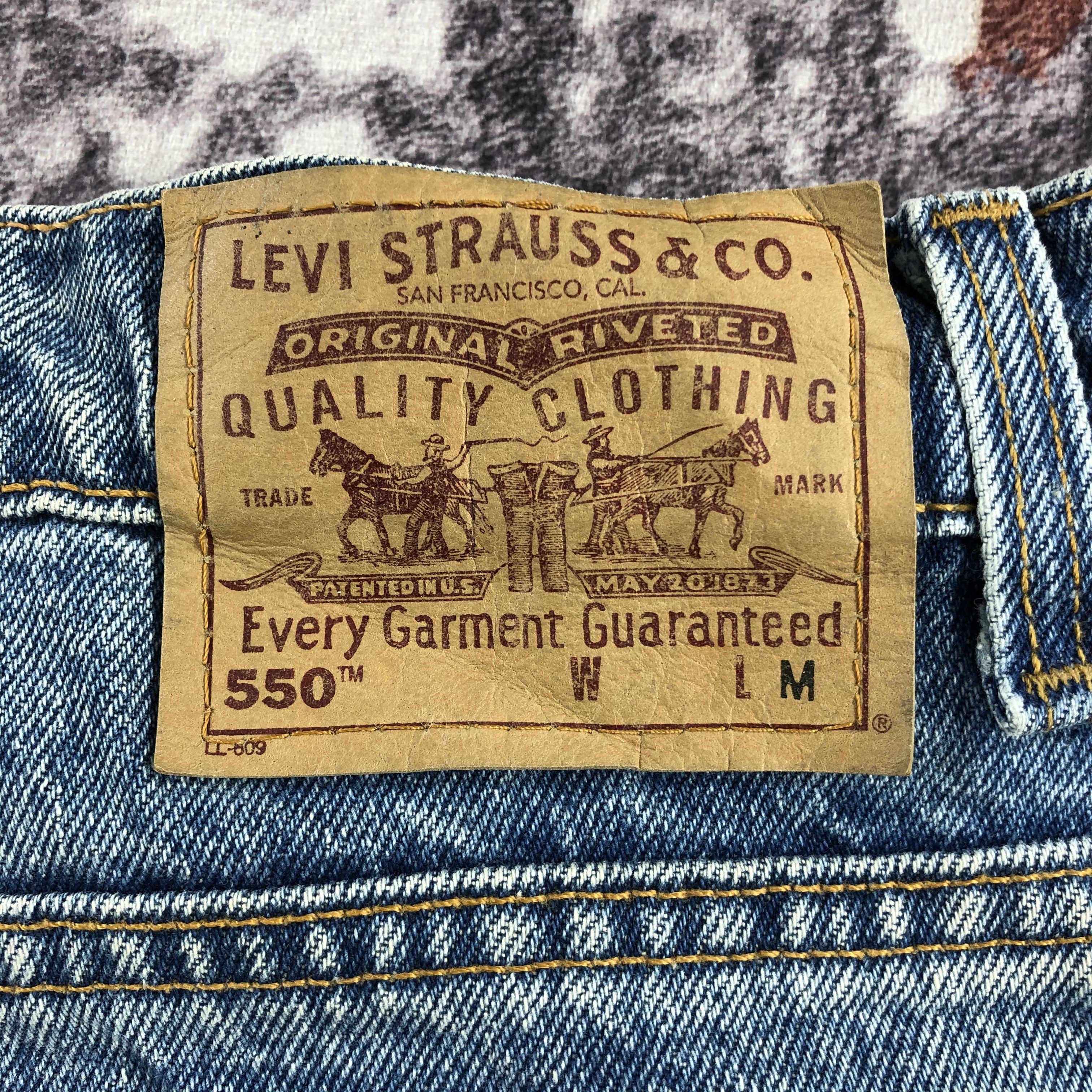 Levi's × Vintage Vintage 90s Blue Wash Levis 550 Jeans-JM3078 Size US 40 / EU 56 - 5 Thumbnail