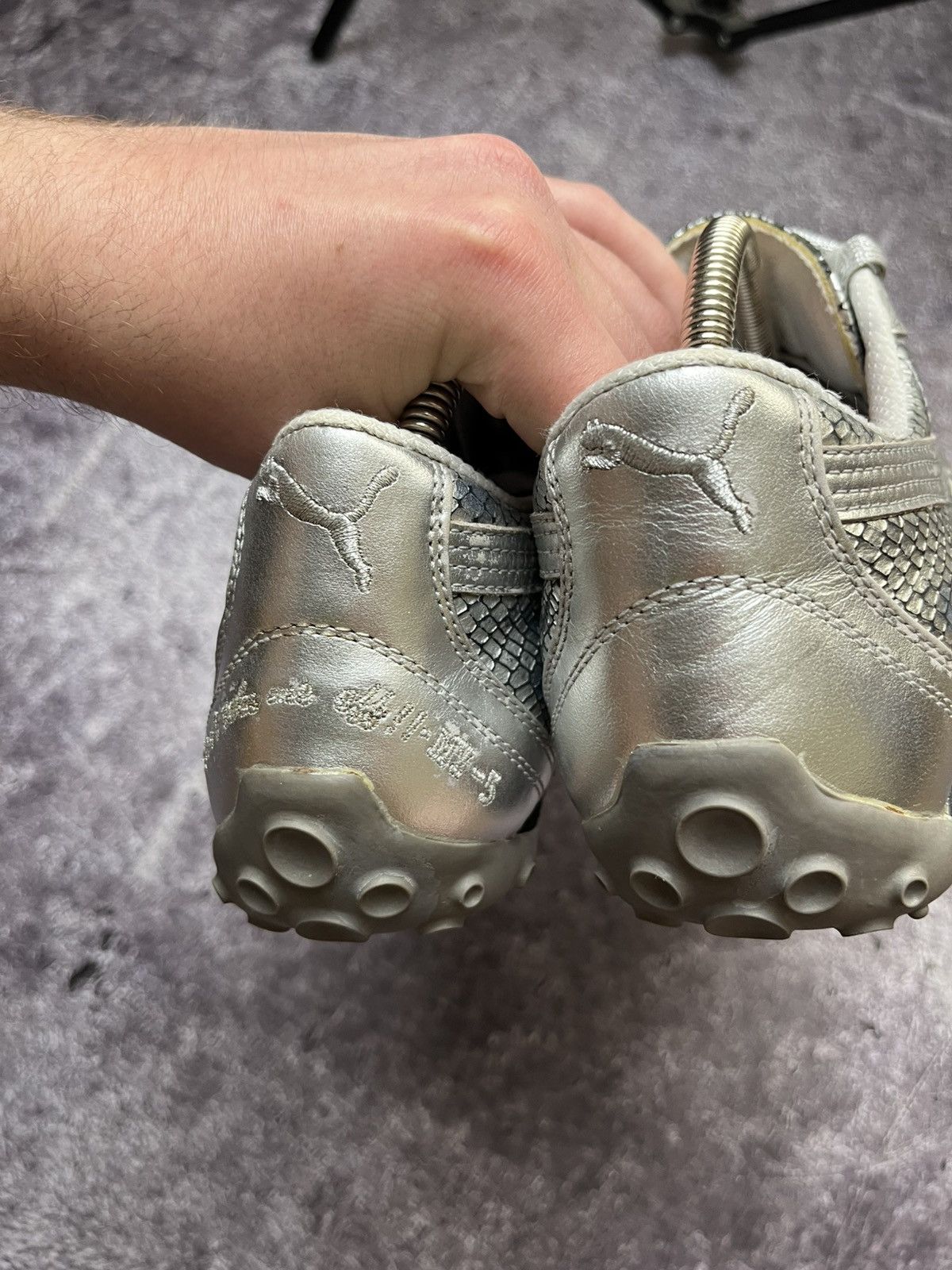 Maison MIHARA YASUHIRO × Puma Puma Mihara Yasuhiro MY9 Vintage Sneakers Size US 11 / EU 44 - 8 Thumbnail