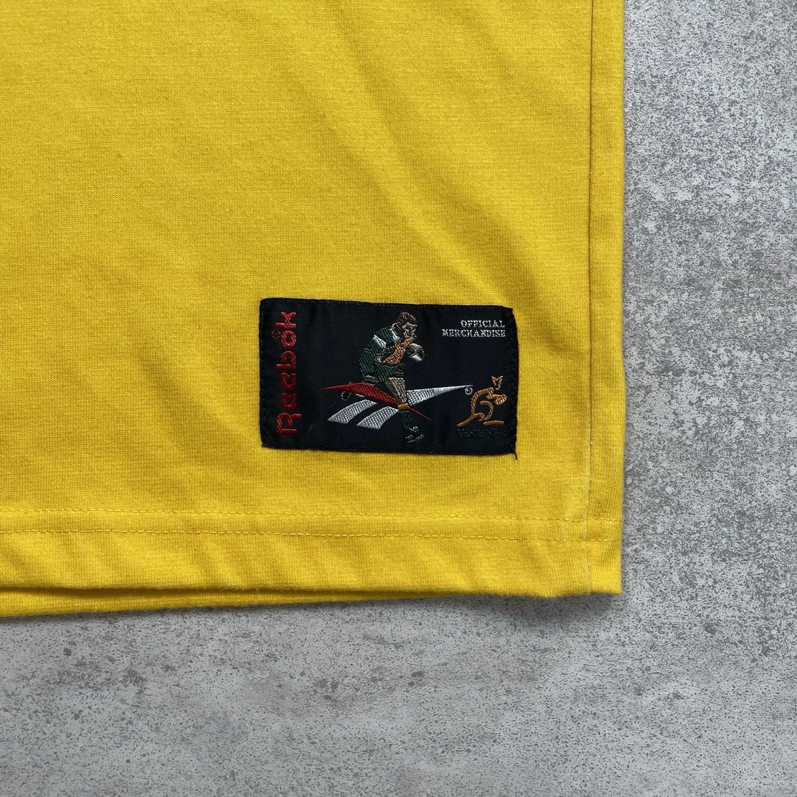 Reebok × Vintage RARE AUSTRALIA WALLABIES 1998 VODAFONE RUGBY SHIRT L/S Size US L / EU 52-54 / 3 - 3 Thumbnail