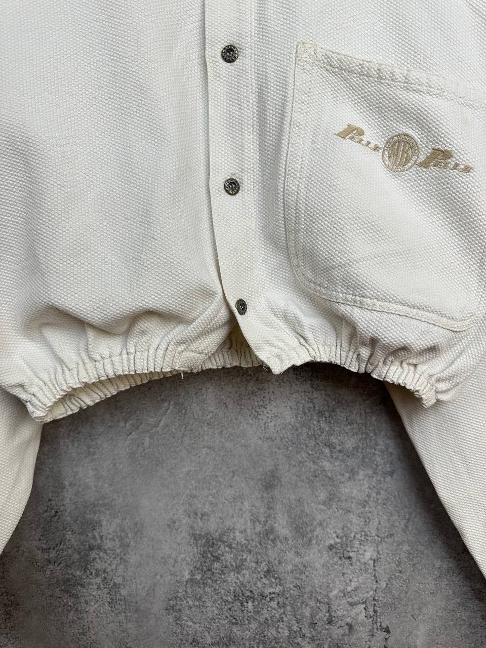 Marc Buchanan Pelle Pelle Marc Buchanan Cropped Waffle Cotton Jacket Y2K Size XL / US 12-14 / IT 48-50 - 7 Thumbnail