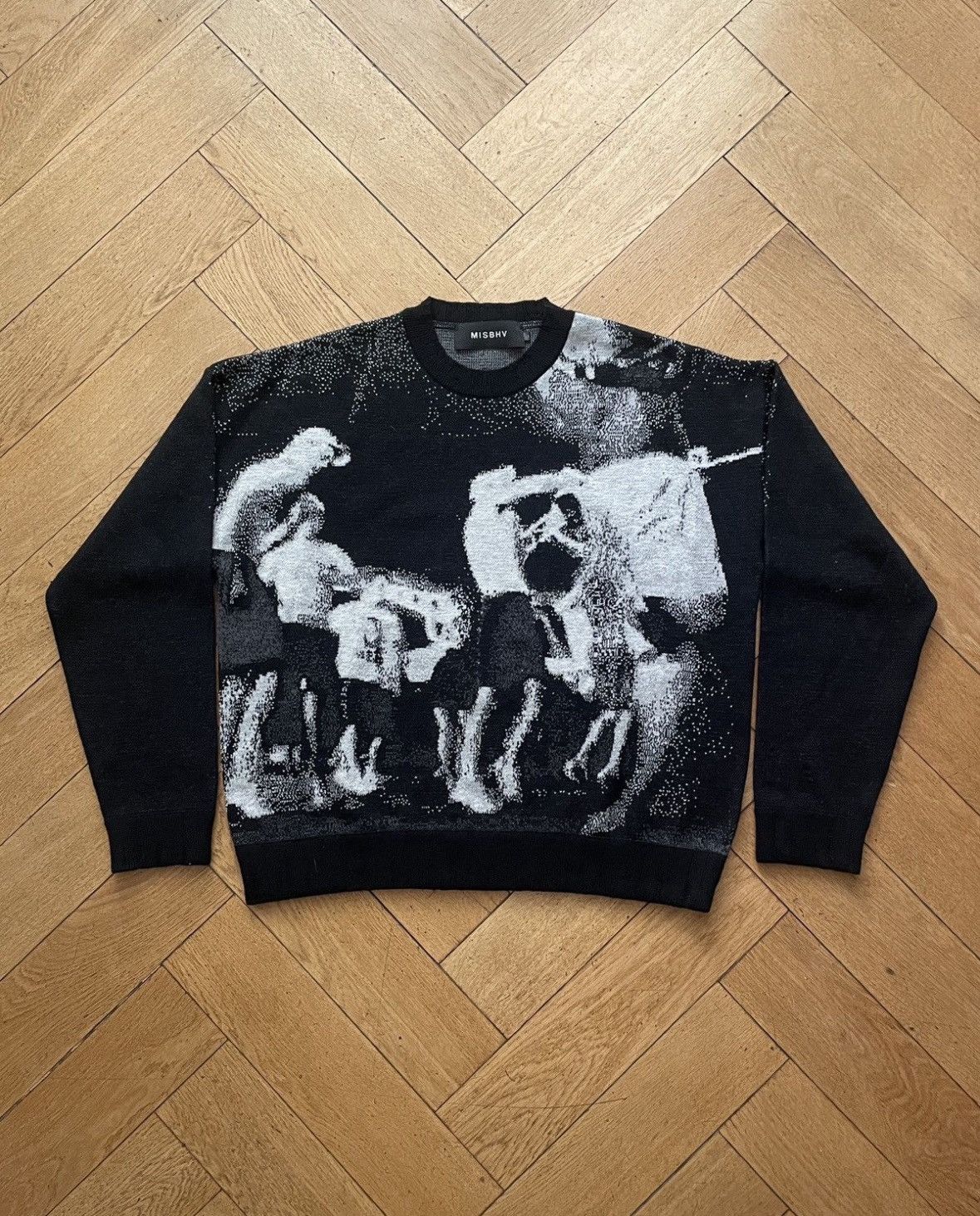 Misbhv MISBHV Raver Knit Sweater Sweatshirt Size US L / EU 52-54 / 3 - 1 Thumbnail