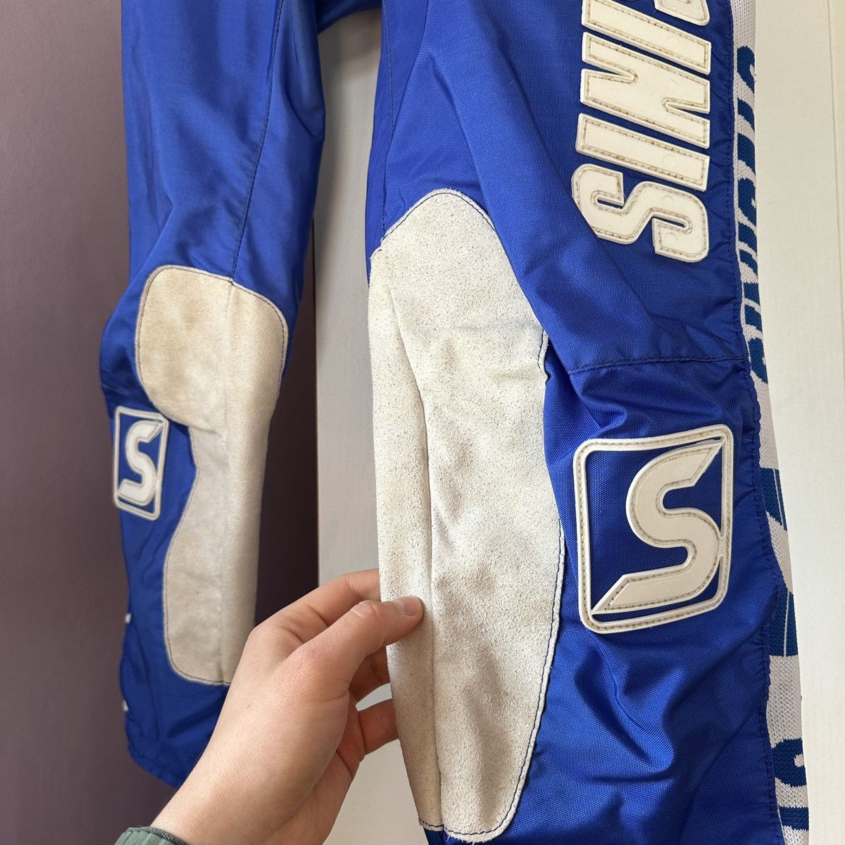 Other VINTAGE SINISALO WORLD RACING TEAM MOTOCROSS PANTS FINLAND M Size US 38 / EU 54 - 7 Thumbnail