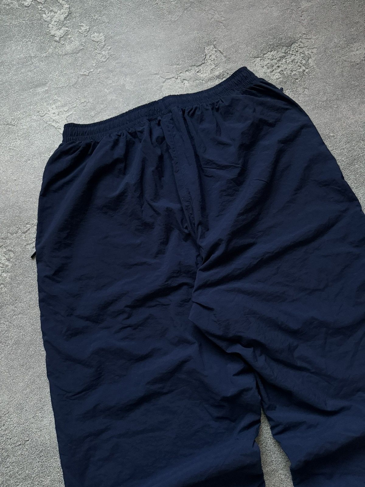 Nike × Vintage Nike XL swoosh nylon jogger sweat track pant trouser baggy Size US 39 - 14 Thumbnail