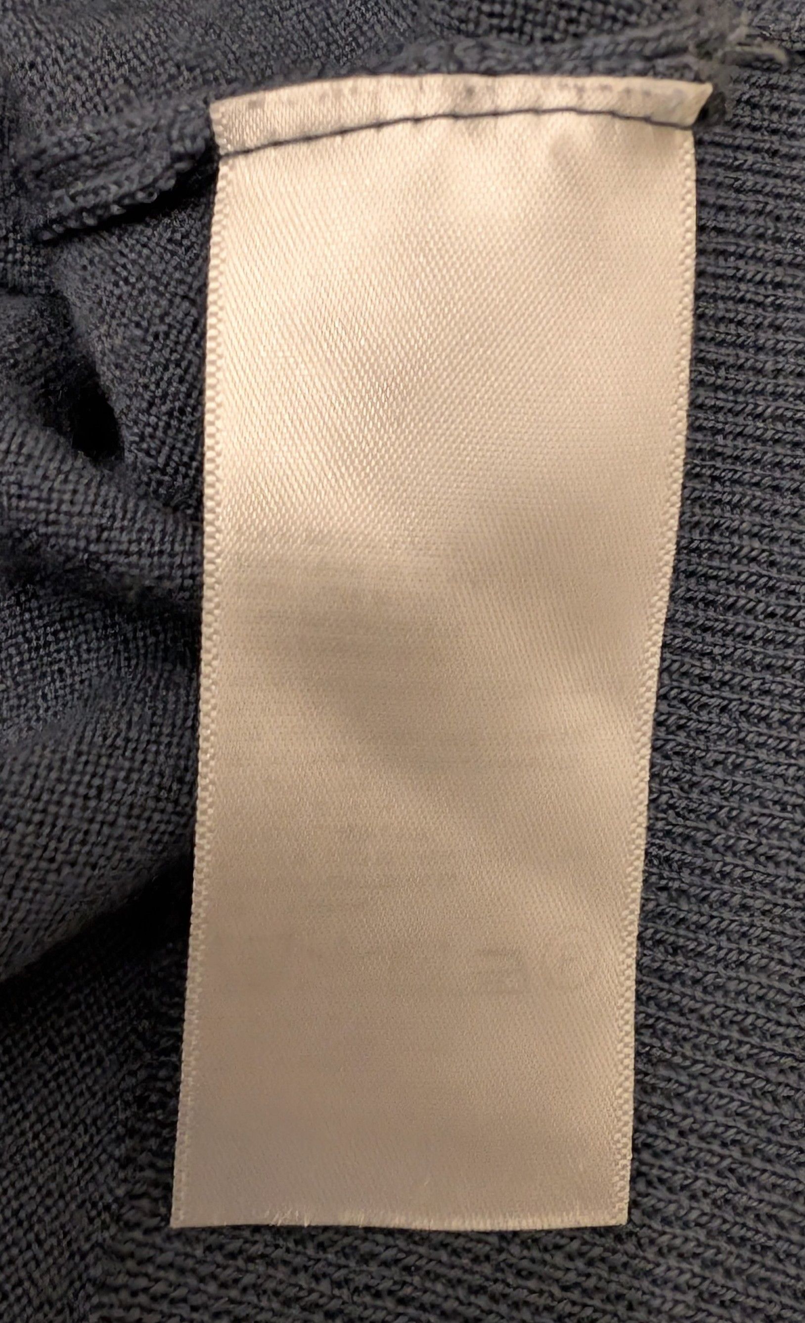 Sunspel Sunspel Extra-Fine Merino Wool Crew Neck Sweater Slate Blue Size US M / EU 48-50 / 2 - 4 Thumbnail