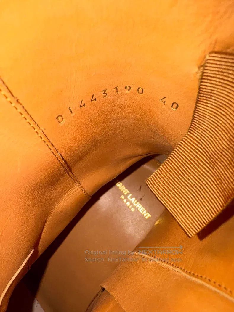 Saint Laurent Paris Saint Laurent Paris Suede Chelsea Boots with Buckle Size US 7 / EU 40 - 7 Thumbnail