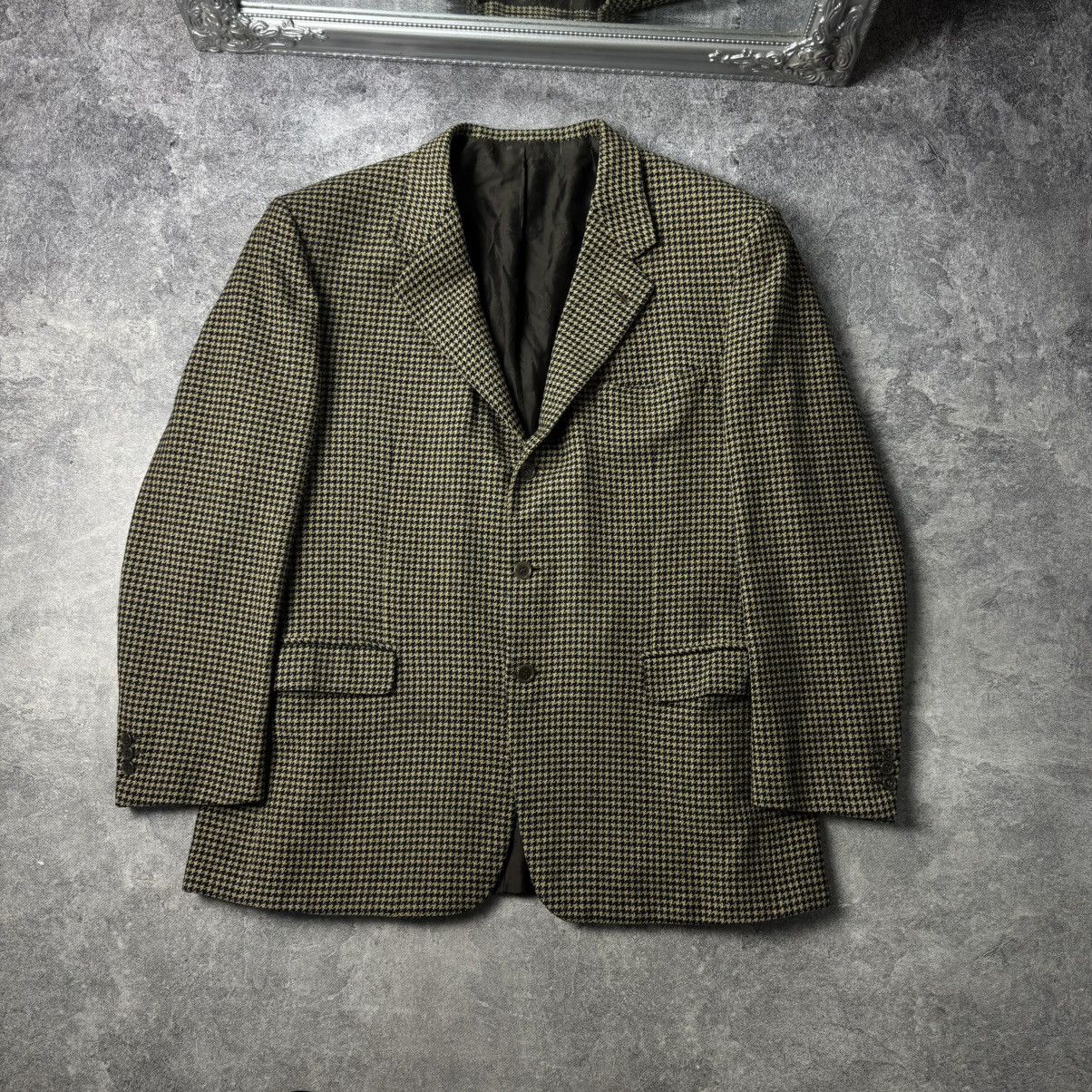 Brioni Brioni "Les Freres Ausoni" Houndstooth Wool Blazer Luxury Size 44R - 1 Thumbnail