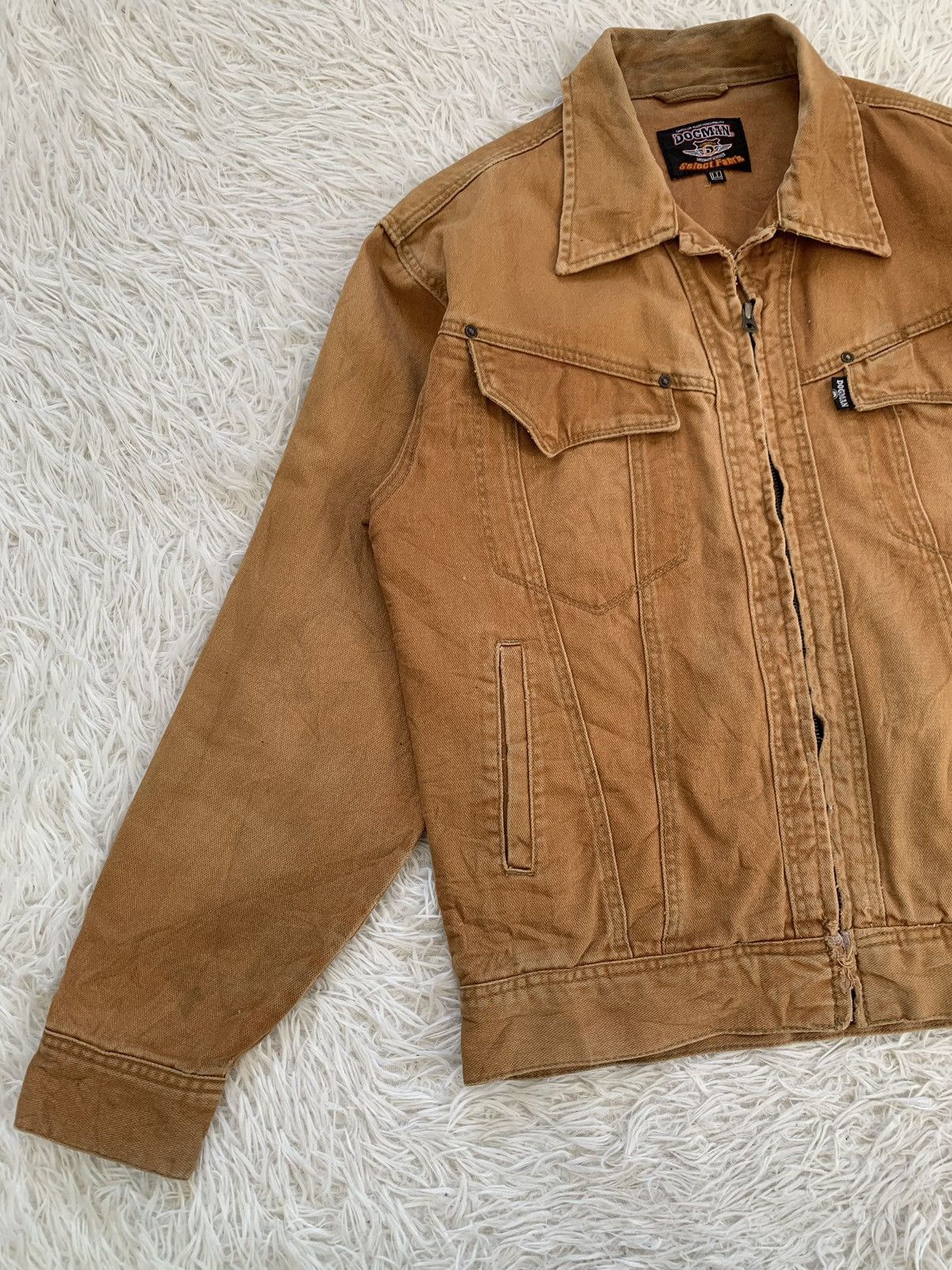 Japanese Brand Dogman Workwear Tech Jacket Size US L / EU 52-54 / 3 - 3 Thumbnail