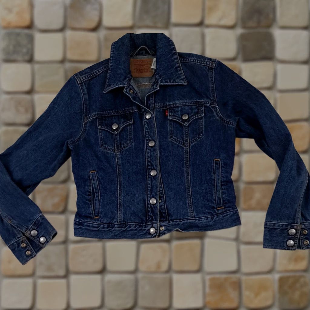 Levi's Medium Jacket Womens Blue Pre Owned Levi Miss Woman Jeans Weekend size Size 32" / US 10 / IT 46 - 1 Thumbnail