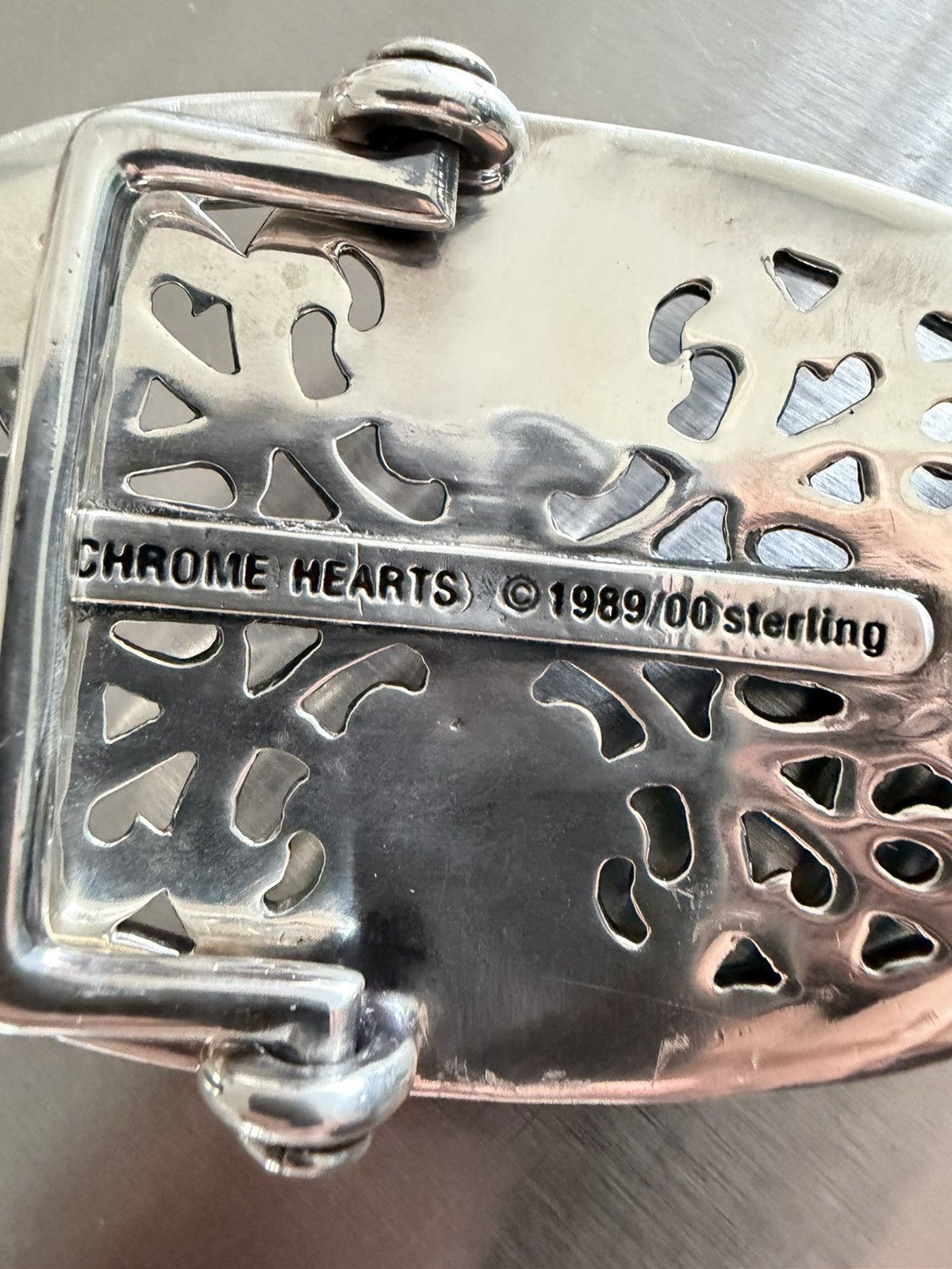 Chrome Hearts Chrome Hearts Oval Belt Buckle Size ONE SIZE - 7 Thumbnail