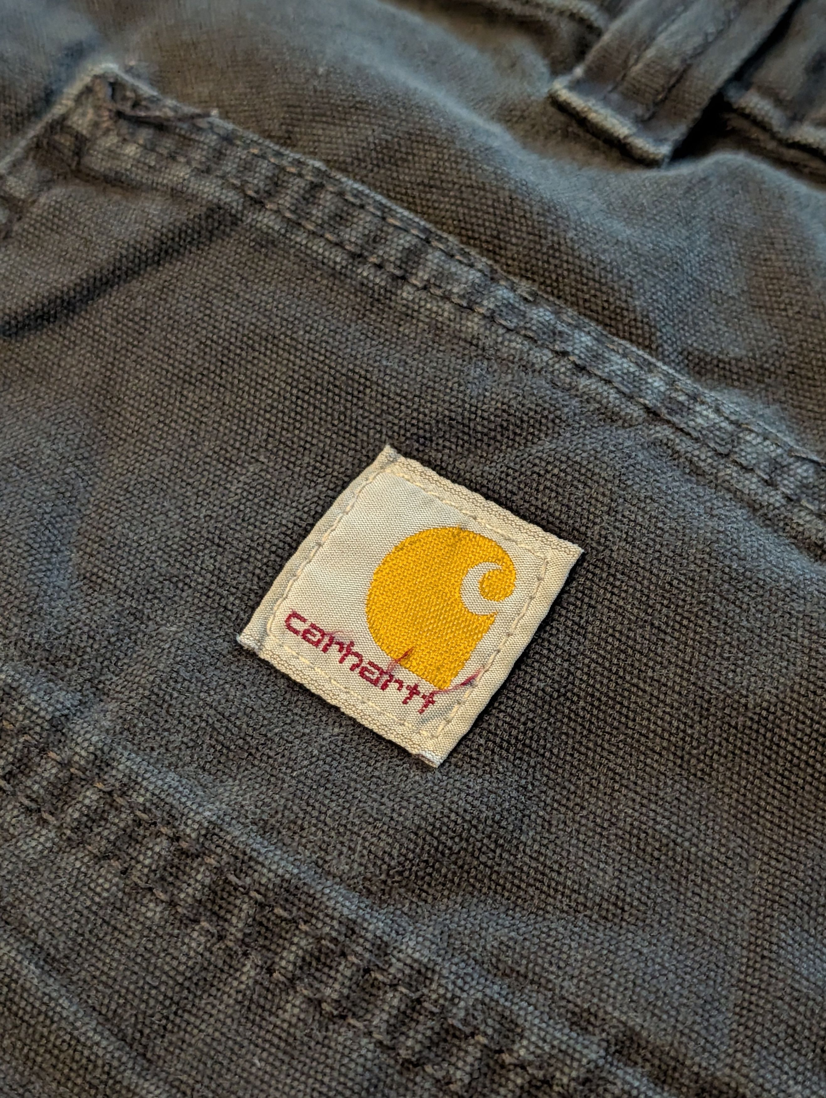 Carhartt Carhartt Black Relaxed Fit Carpenter Work Pants Men’s 38x32 Size US 38 / EU 54 - 2 Thumbnail