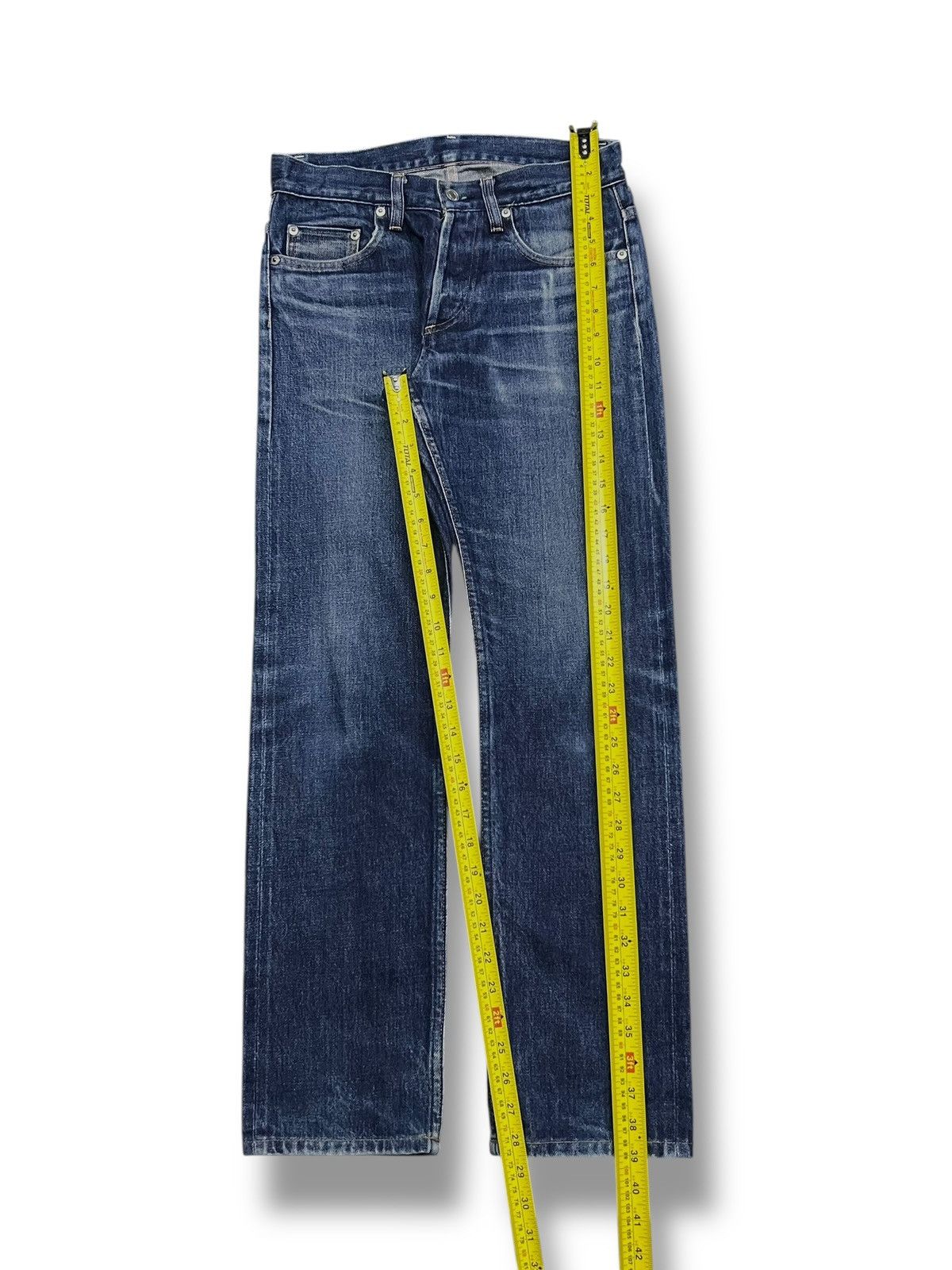 United Arrows Slim Fit Vintage Beauty & Youth United Arrows - Faded Wash Size US 29 - 14 Thumbnail