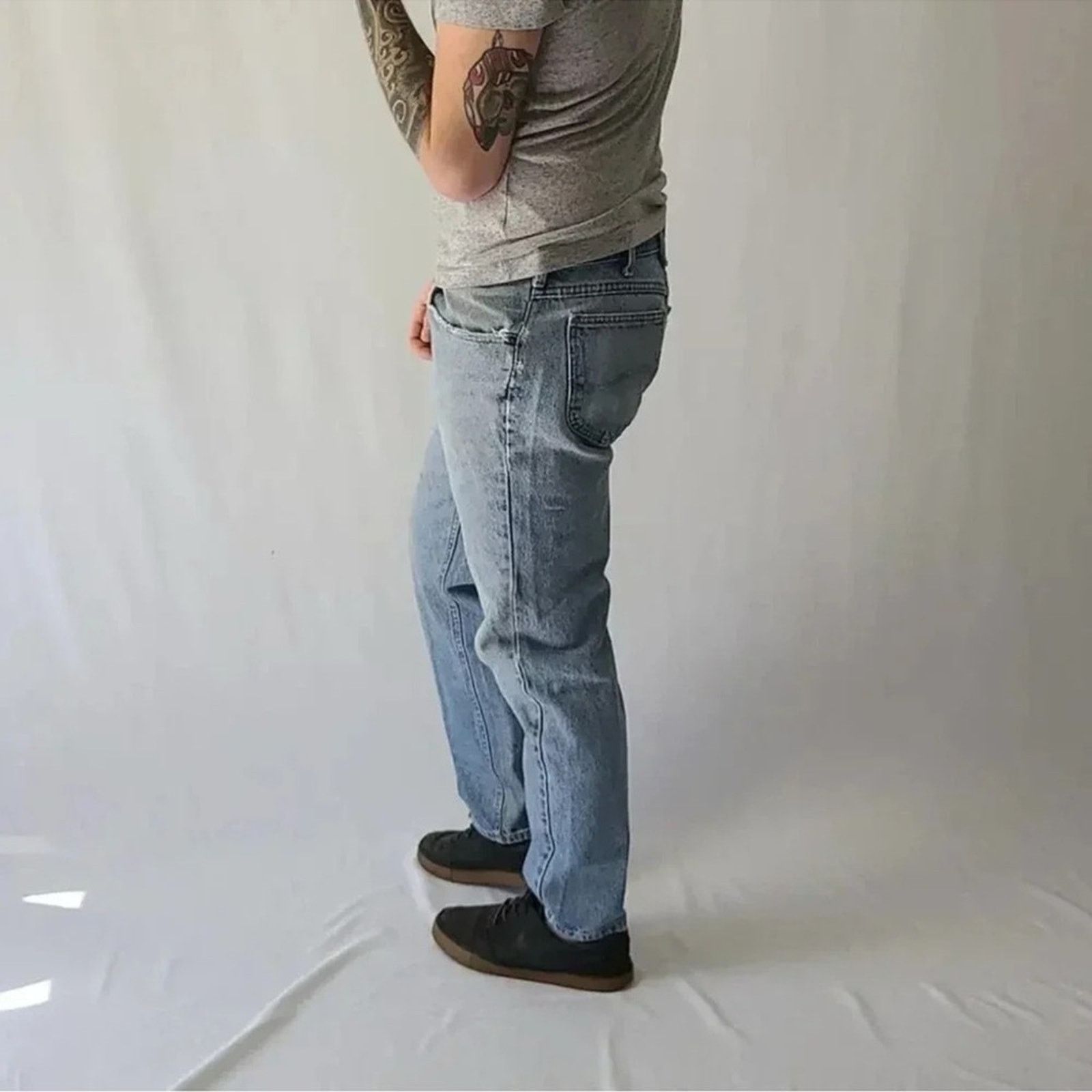 Lee Vintage Lee Straight Leg Jeans Size US 36 / EU 52 - 6 Thumbnail