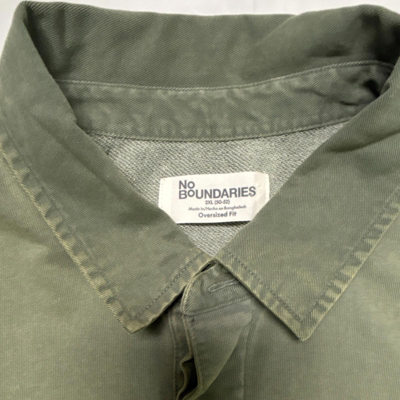Other No Boundaries Oversized Button-Up Cotton 2XL Long Sleeve Size US XXL / EU 58 / 5 - 5 Thumbnail