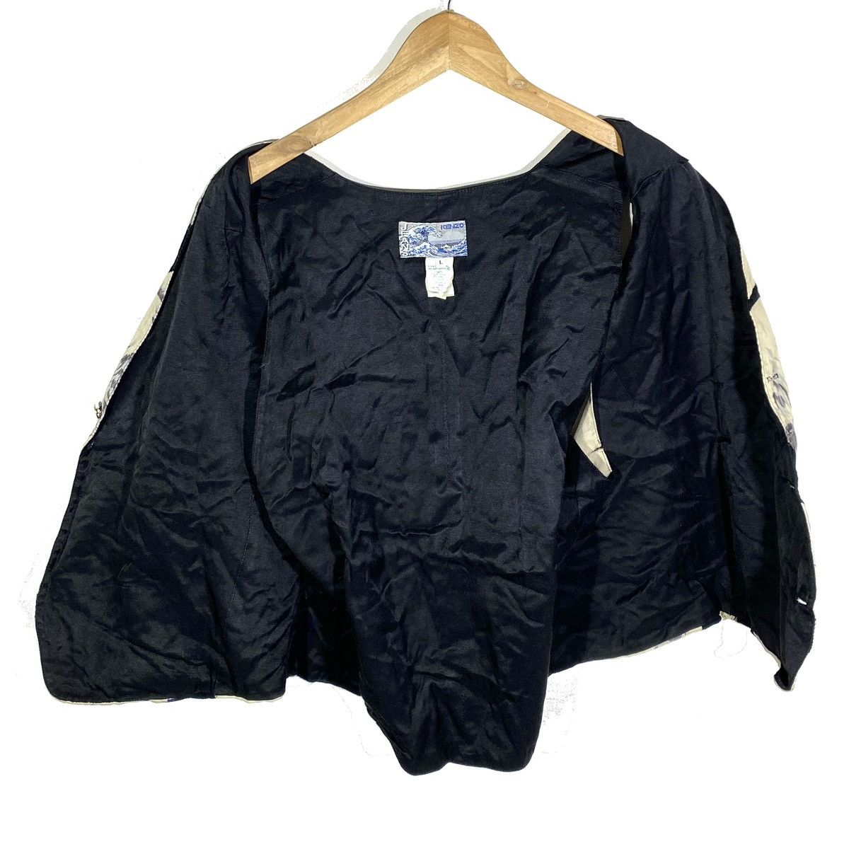 Kenzo Gilet Costume Polar Bear Corduroy Vintage 90’s Kenzo Jeans Size 44L - 3 Thumbnail