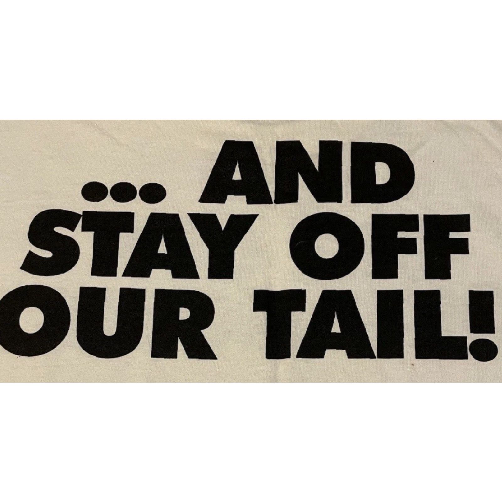 Vintage VINTAGE 90s Canada Protect Our Oceans Stay Off Our Tail! Shirt XL Beach T-Shirt Men White Ocean Funny Saying Size US XL / EU 56 / 4 - 4 Thumbnail